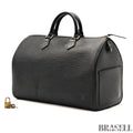 LOUIS VUITTON Epi Speedy 35 M42992 Black Boston Handbag Women’s