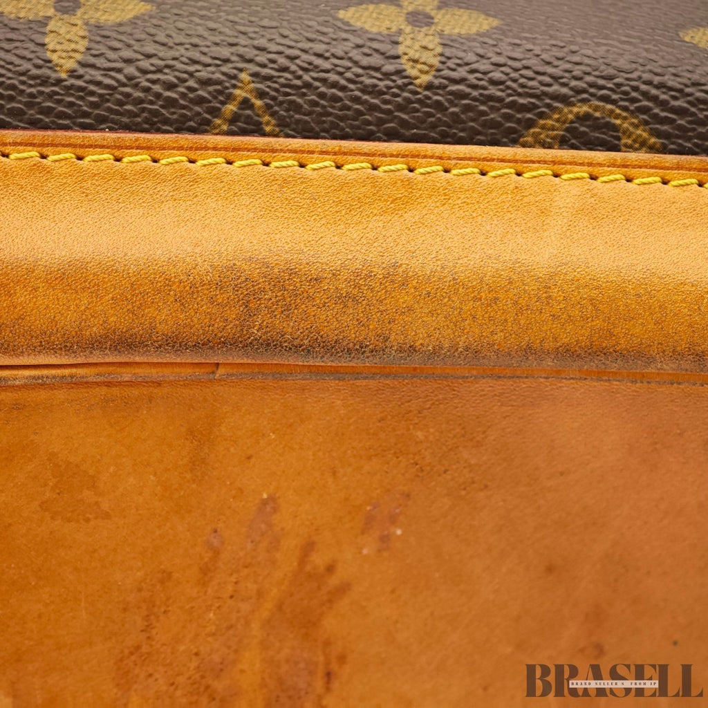 Louis Vuitton Monsigny GM M51135 Bag Backpack Brown Monogram Canvas Unisex