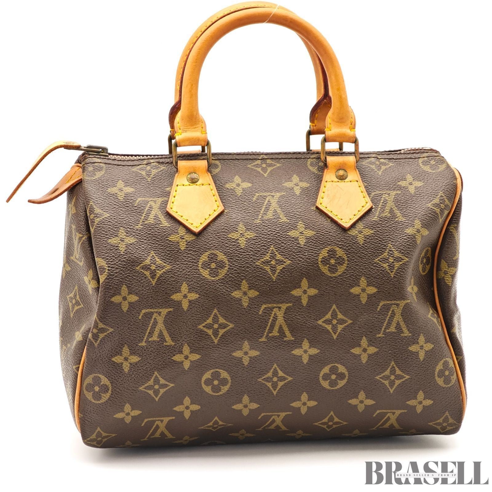 LOUIS VUITTON Speedy 25 M41528 Mini Boston Bag Brown Monogram Canvas Women's