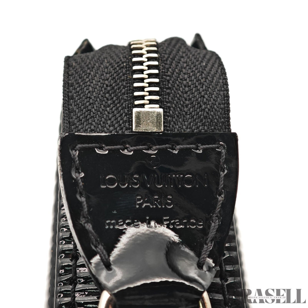 Louis Vuitton Electric Pochette Accessoires M4080N Handbag Mini Leather Noir