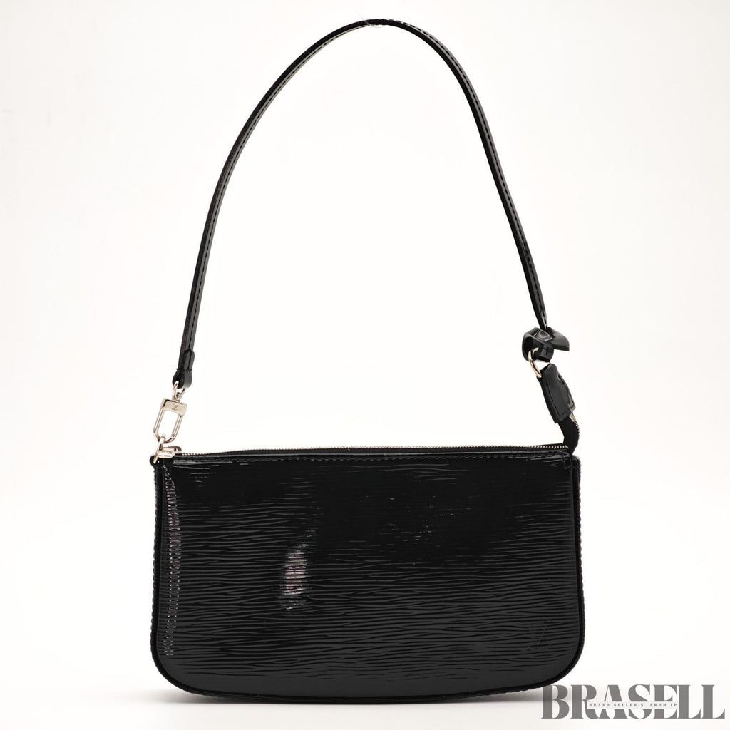 Louis Vuitton Electric Pochette Accessoires M4080N Handbag Mini Leather Noir