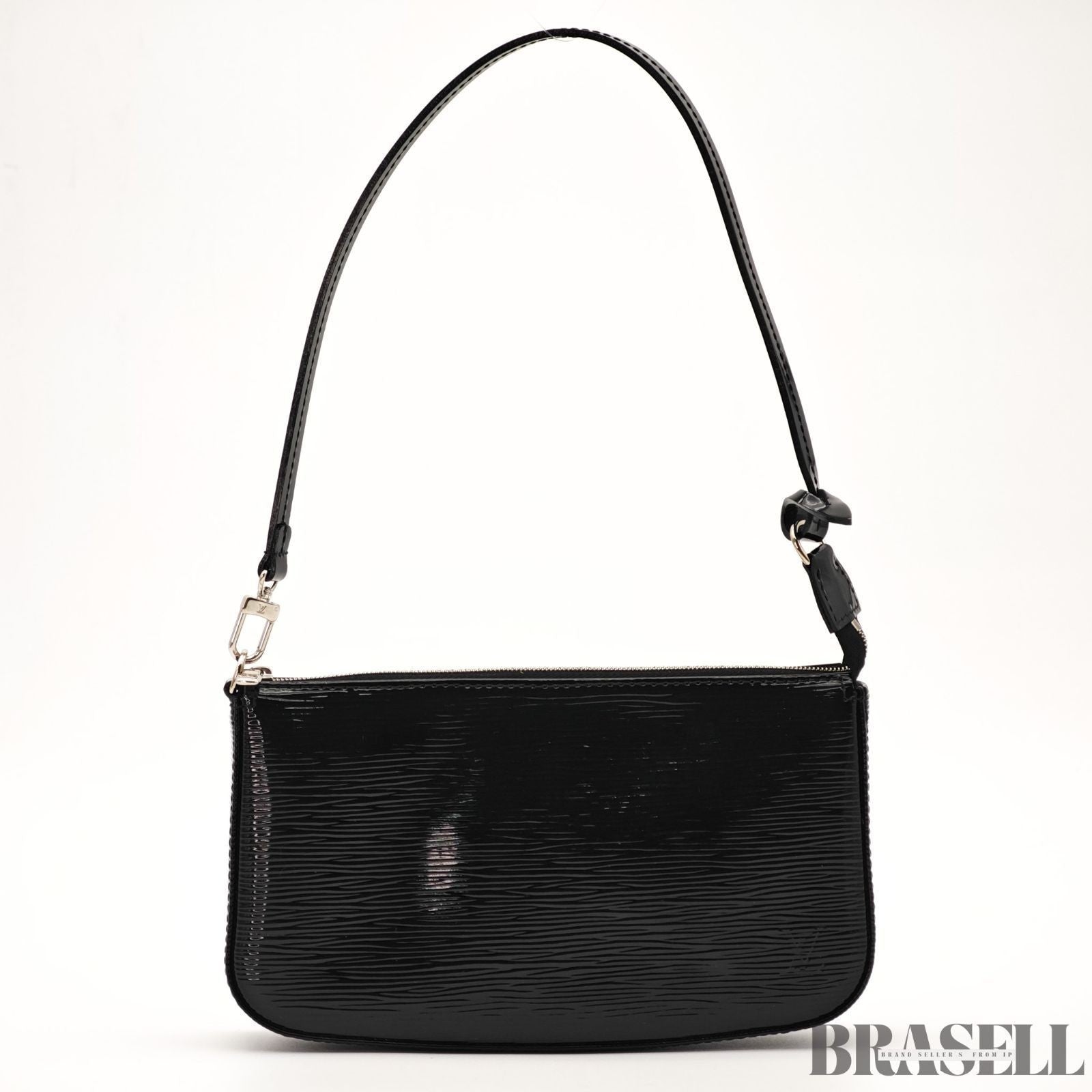 Louis Vuitton Electric Pochette Accessoires M4080N Handbag Mini Leather Noir