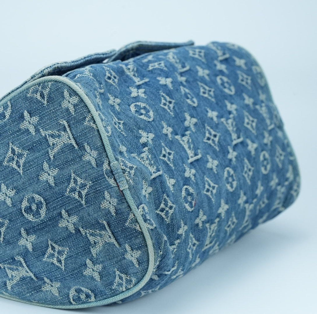LOUIS VUITTON Monogram Denim Neo Speedy Blue M95019