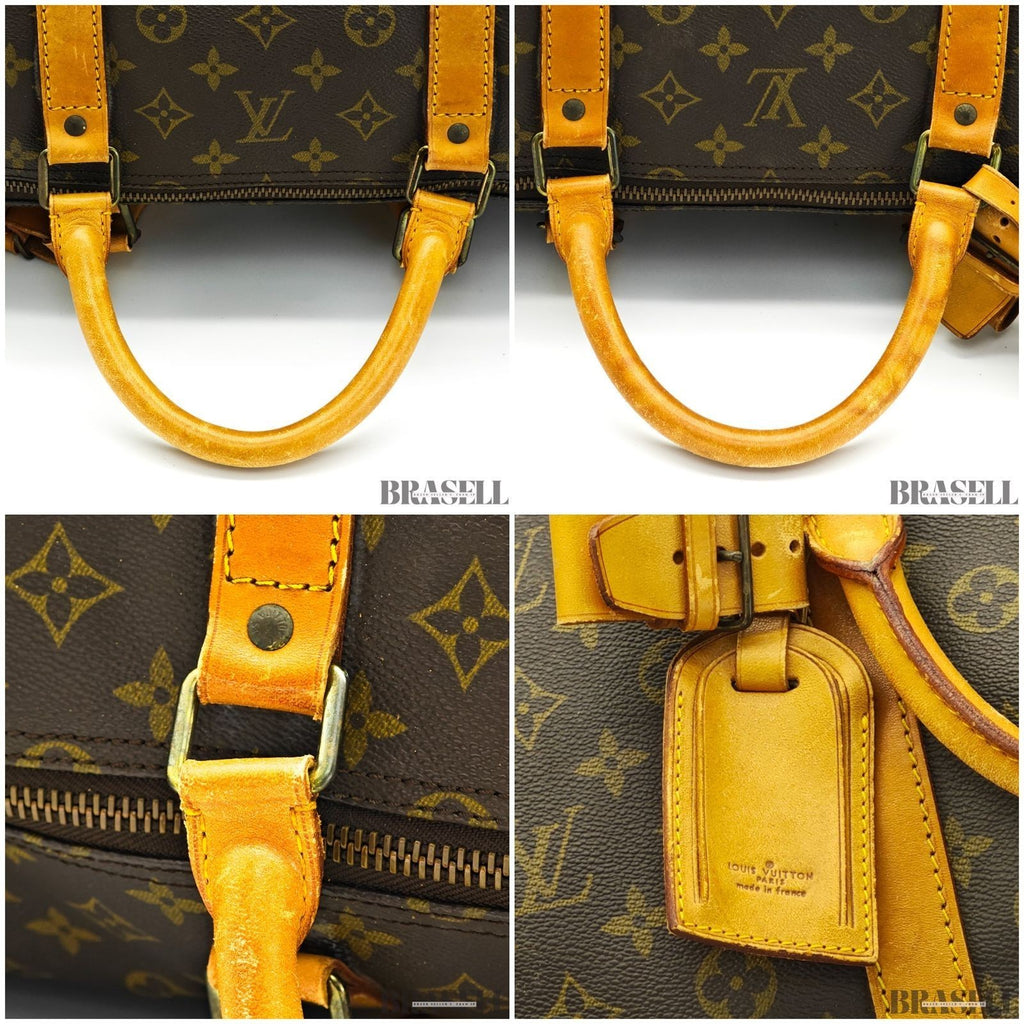 Louis Vuitton Keepall Bandoulière 60 M41412 Handbag Boston Bag Brown Unisex