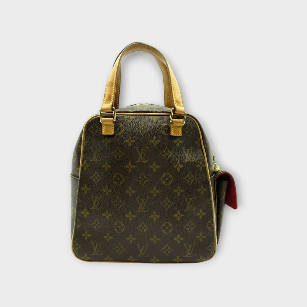 Louis Vuitton Excentri Cite M51161 Monogram Tote Bag Canvas Leather Brown【B】