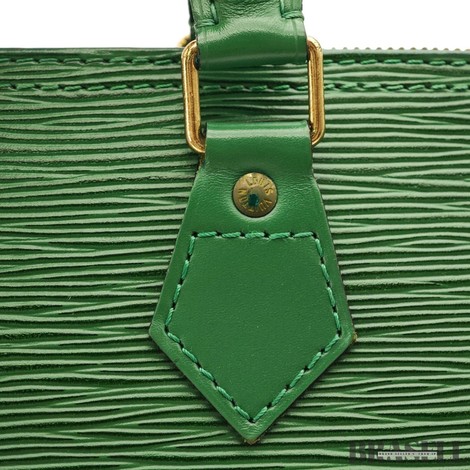 LOUIS VUITTON Epi Speedy 30 Hand Bag Mini Boston Borneo Green M43004 Leather