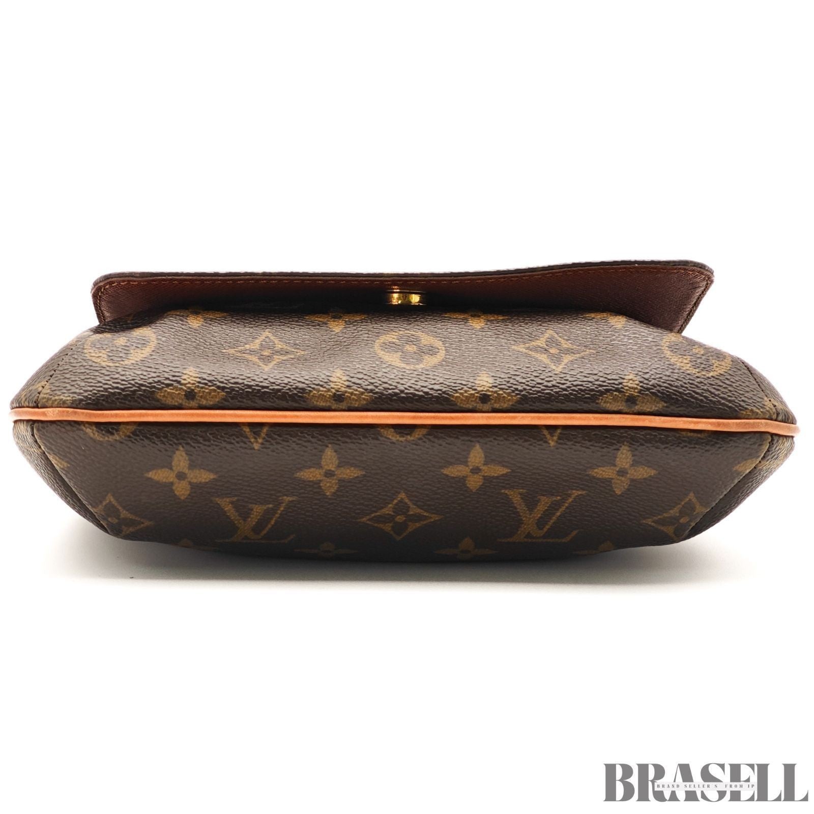 Louis Vuitton Musette Salsa M51387 Monogram Canvas Brown Shoulder Bag Woman