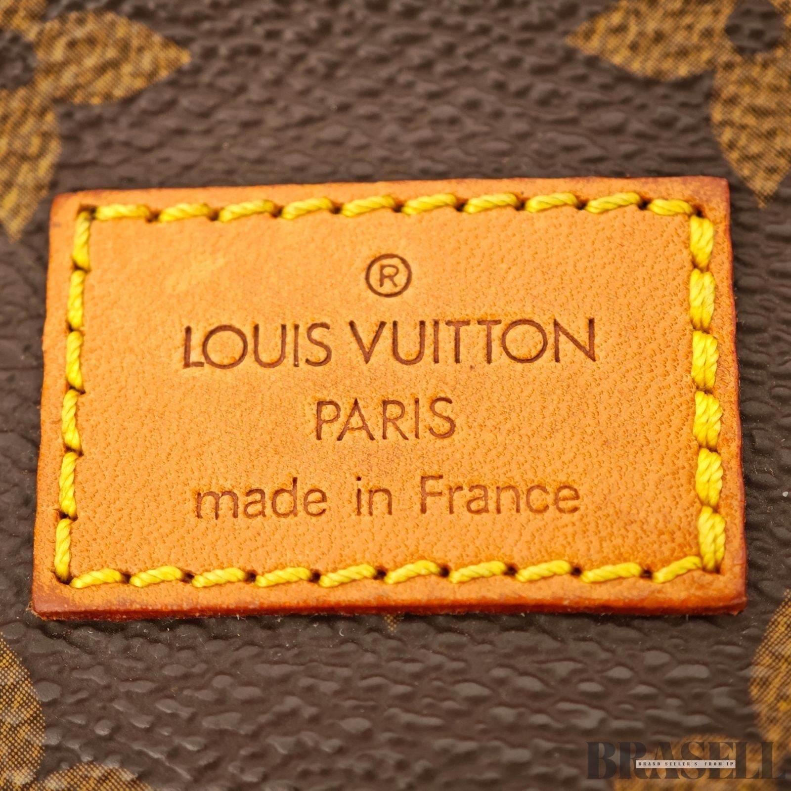 Louis Vuitton Saumur 35 M42254 Shoulder Bag Monogram Canvas Leather Brown Woman