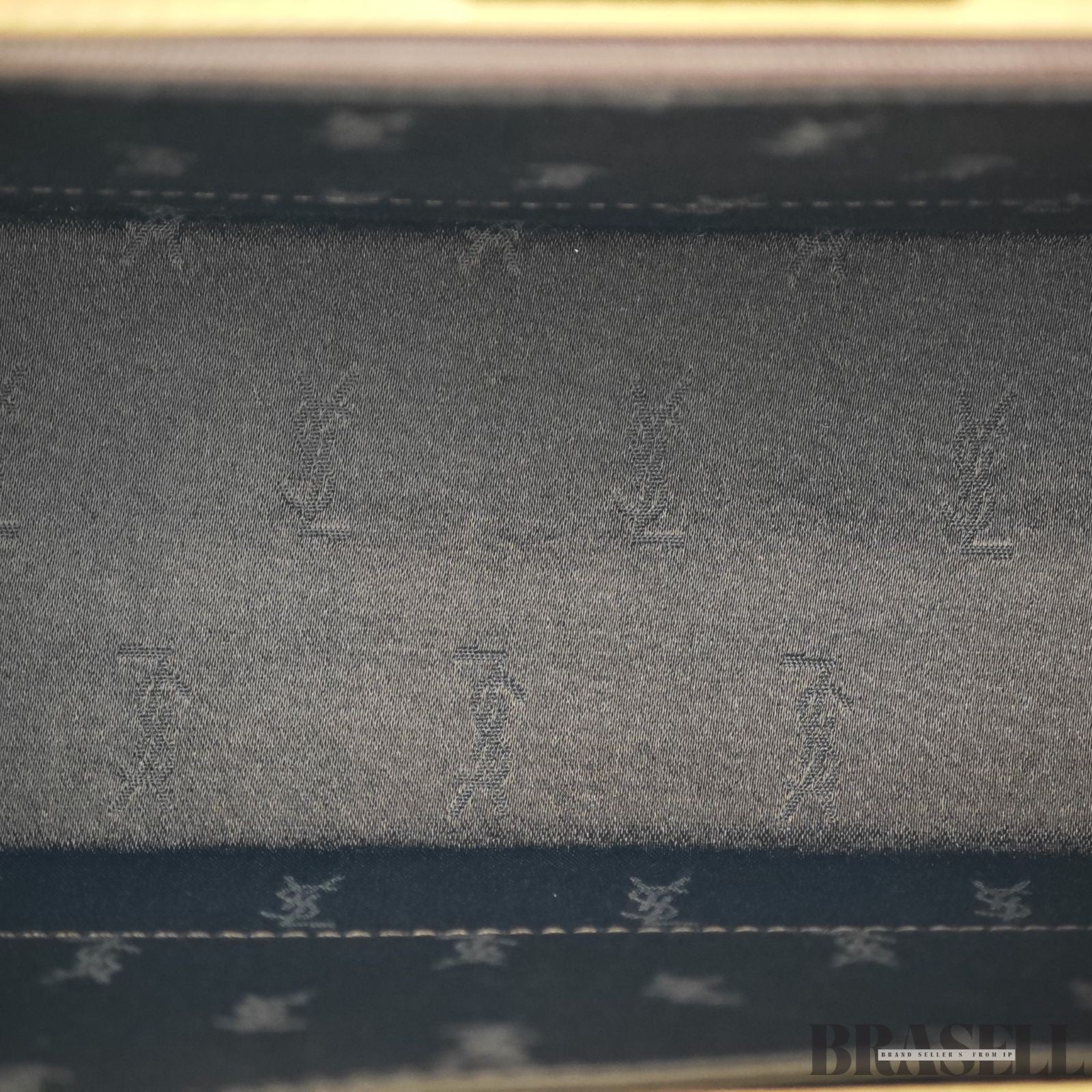 Yves Saint Laurent Vintage Style Top Handle Bag with Logo Hardware