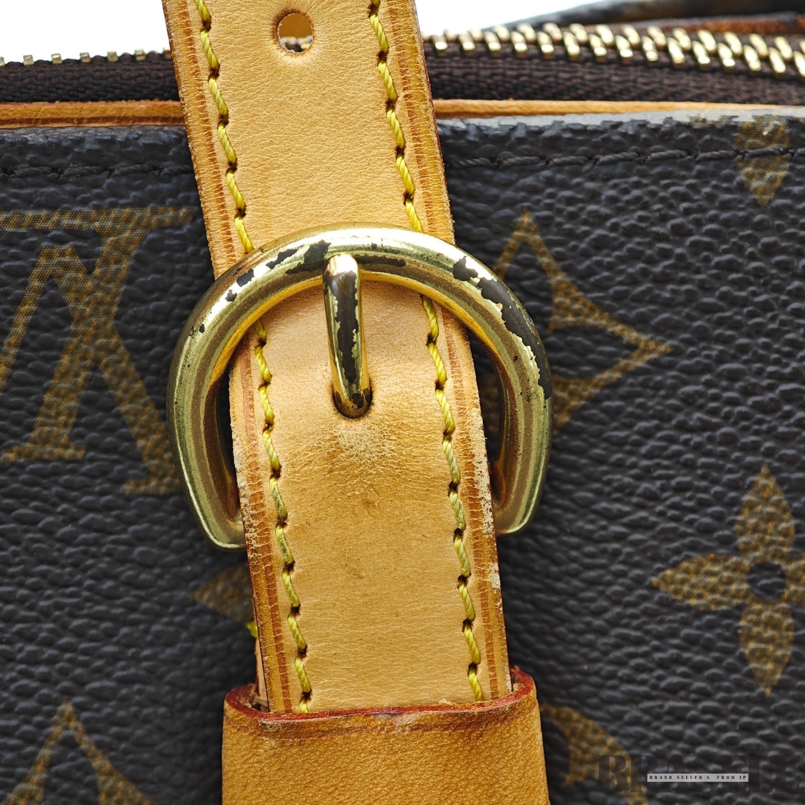 LOUIS VUITTON Popincourt Au Tote Bag Monogram M40007 Canvas Brown