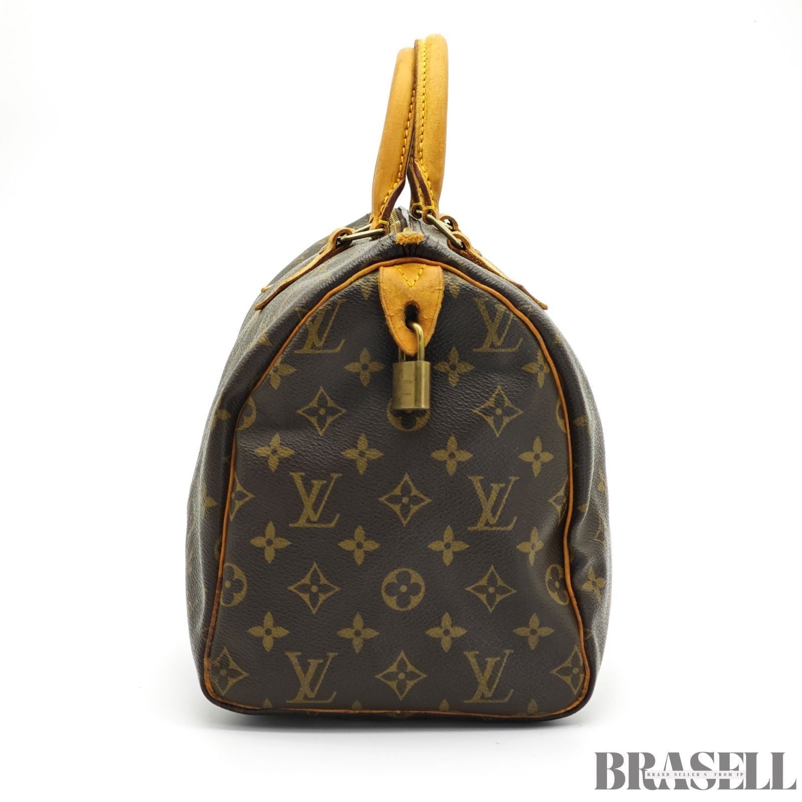 LOUIS VUITTON Speedy 30 M41526 Monogram Handbag Brown Women’s