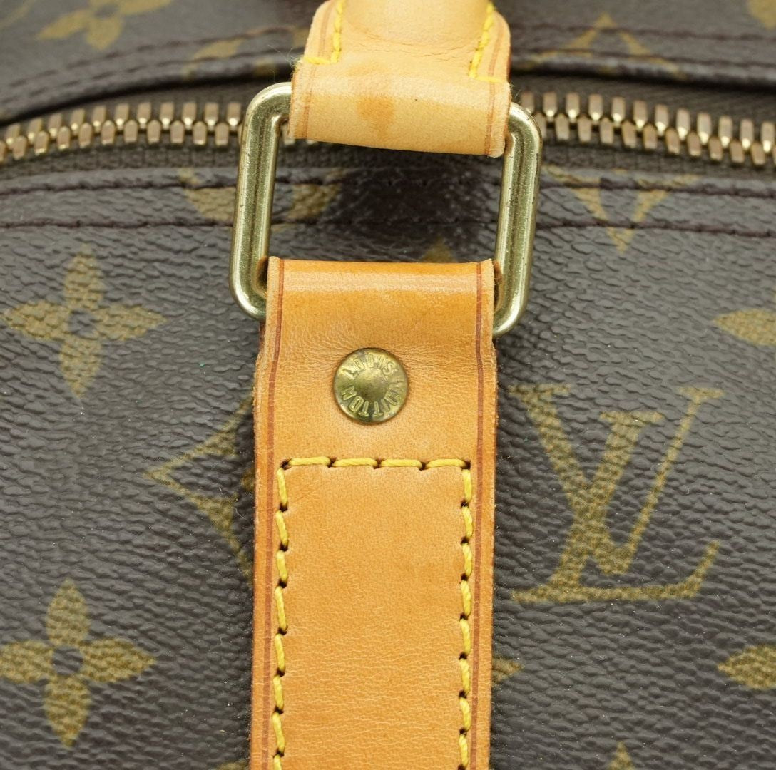 LOUIS VUITTON Keepall 50 M41426 Boston Bag Travel Bag Brown Large Capacity