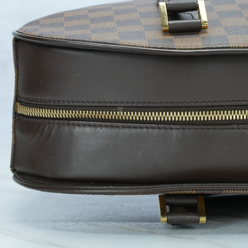 LOUIS VUITTON Damier Saria Horizontal N51282 Handbag Brown Shoulder Bag