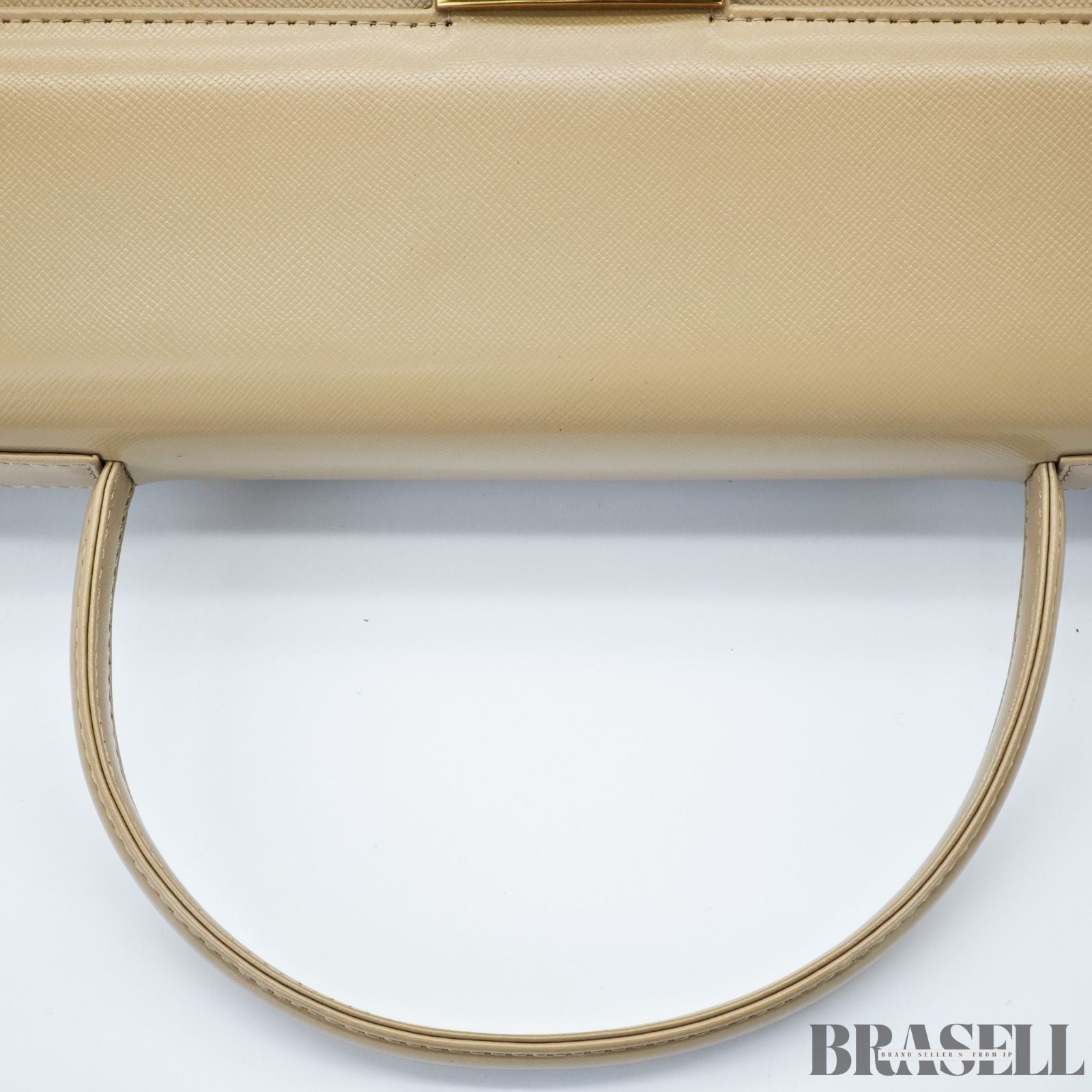 Yves Saint Laurent Vintage Style Top Handle Bag with Logo Hardware