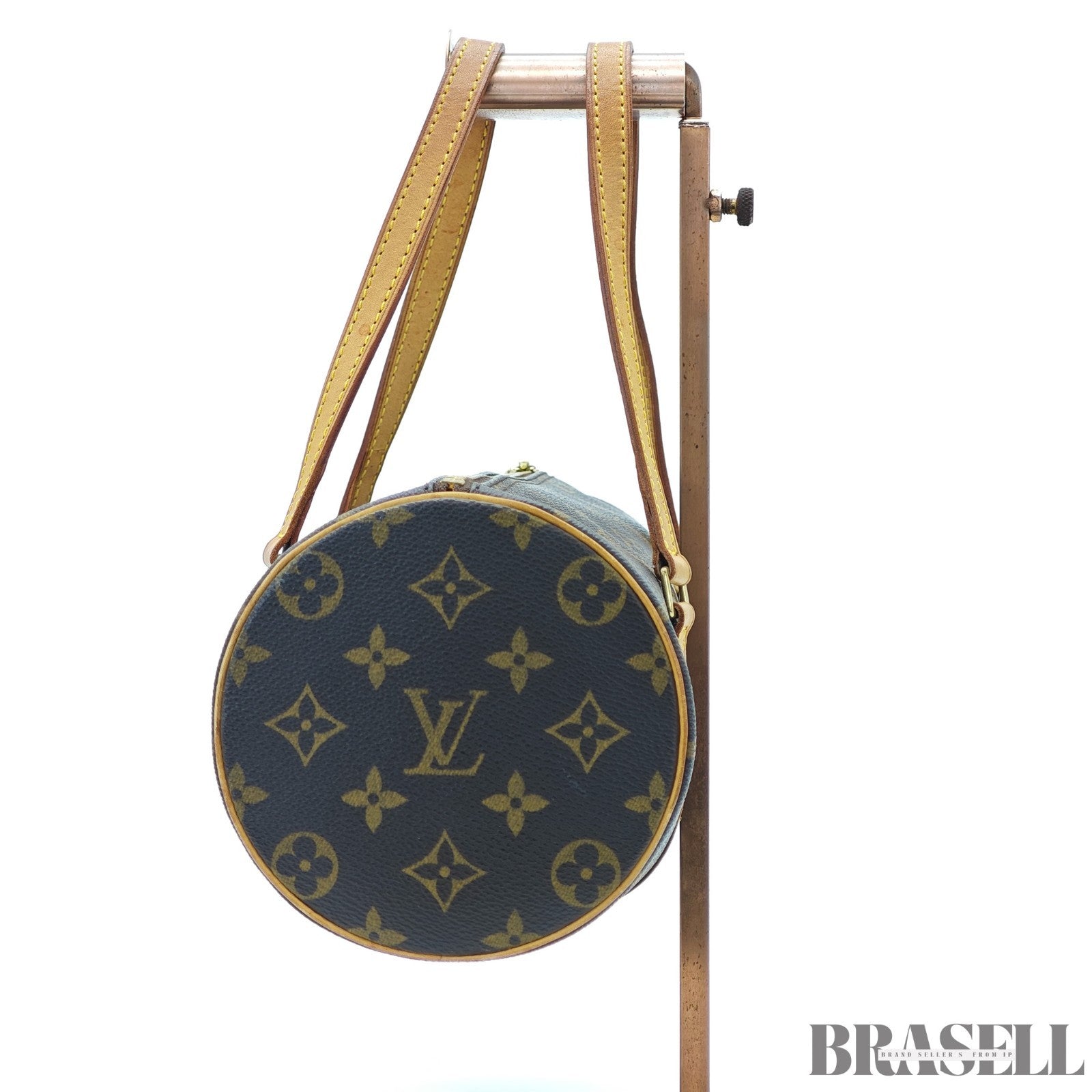 LOUIS VUITTON Papillon 26 Handbag M51386 PVC Coated Canvas & Leather Brown
