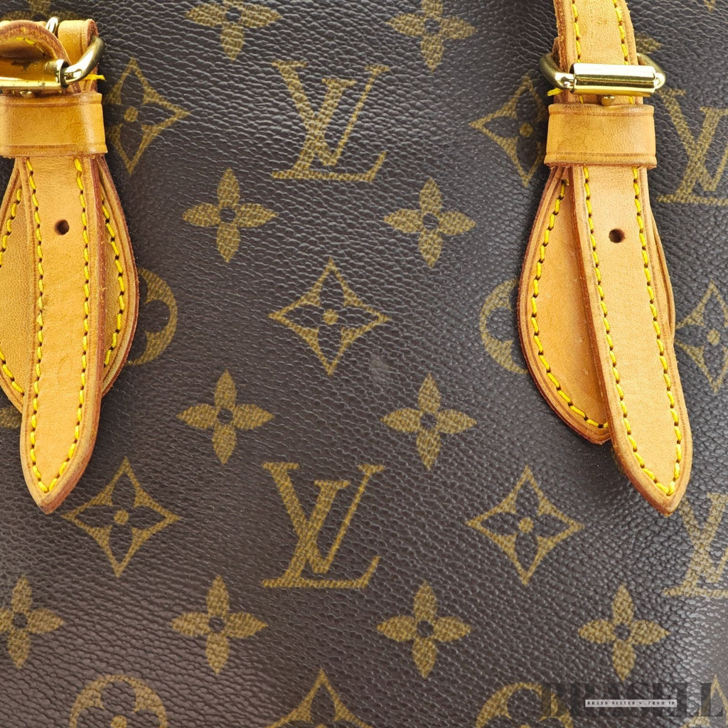 LOUIS VUITTON Bucket PM M42238 Monogram Shoulder Tote Bucket Bag Brown Women’s