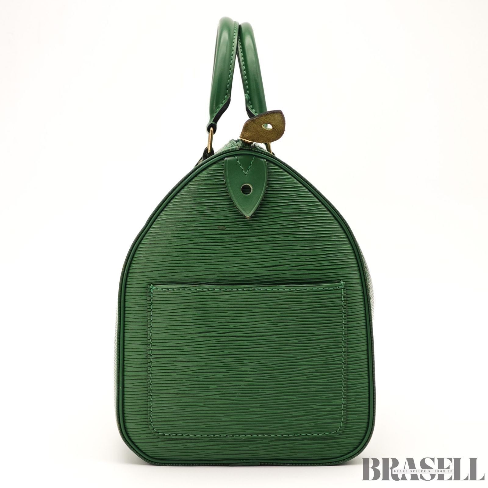 LOUIS VUITTON Epi Speedy 30 Hand Bag Mini Boston Borneo Green M43004 Leather