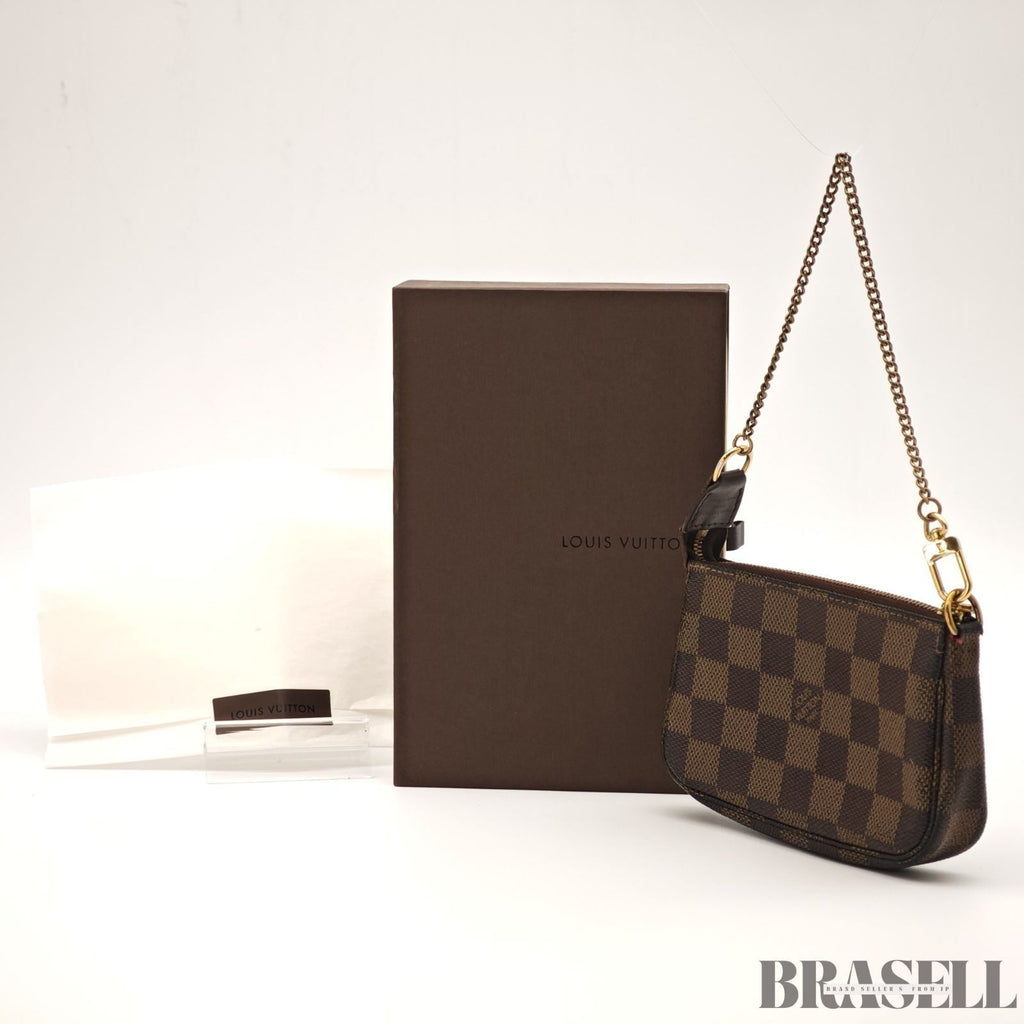 Louis Vuitton Accessoires N58009 Bag Handbag Compact Mini Brown Women With Box