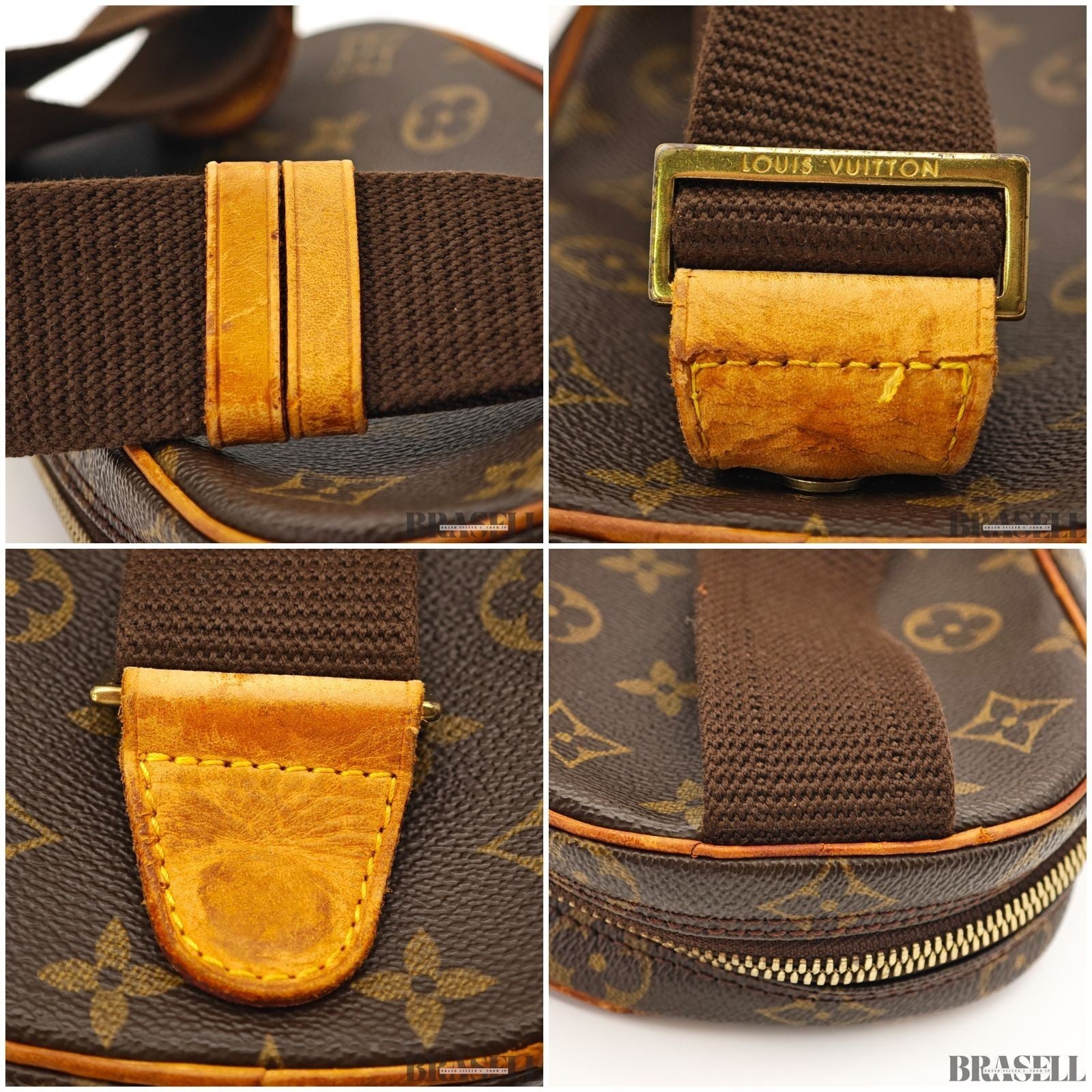 Louis Vuitton Pochette Gange Crossbody Bag Monogram Canvas M51870 Spain Unisex