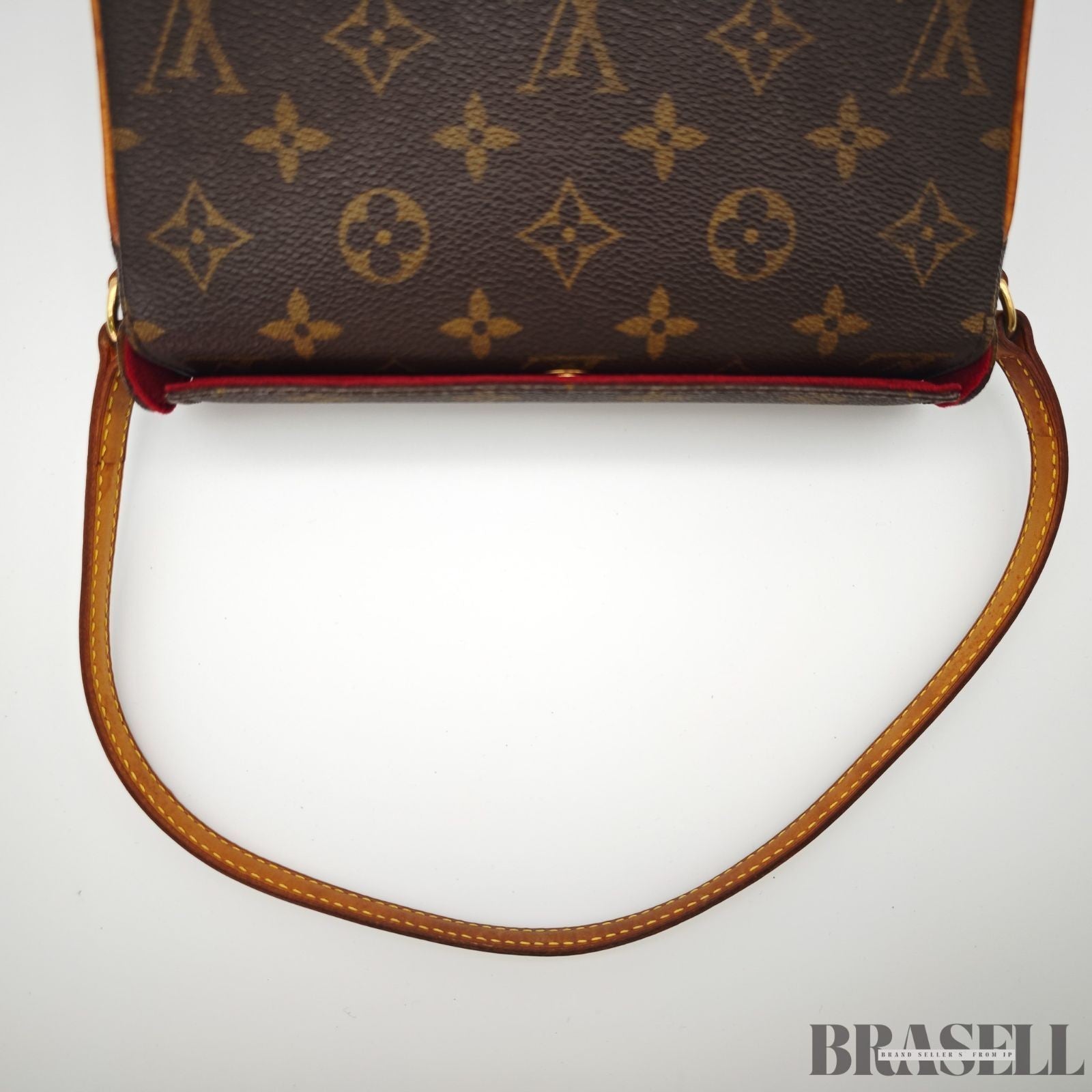 Louis Vuitton Recital M51900 Monogram Canvas Brown Handbag w/Box Dust Bag