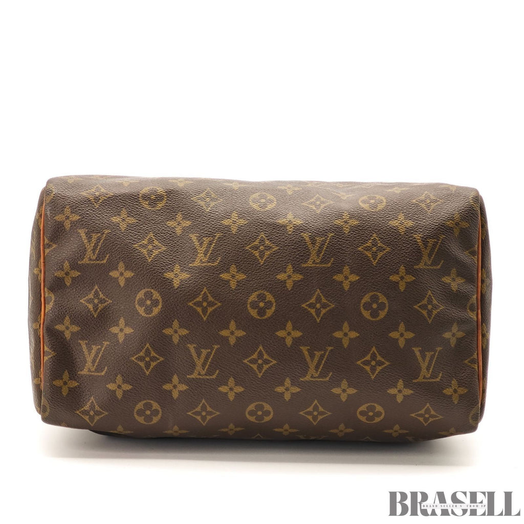 LOUIS VUITTON Speedy 30 M41526 Mini Boston Bag Brown Monogram Canvas Women's