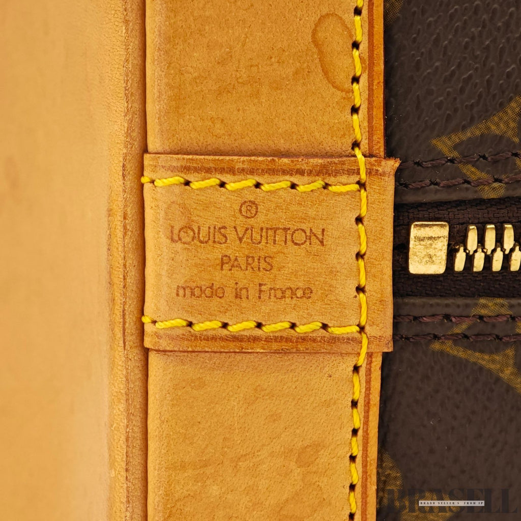 Louis Vuitton Alma PM Monogram M51130 Bag Handbag Brown Unisex With Padlock