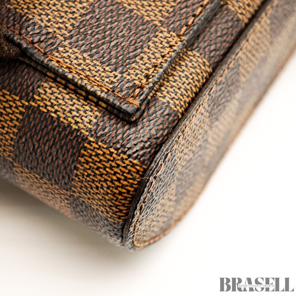 LOUIS VUITTON Geronimos N51994 Damier Ebene Sling Shoulder Waist Bag Unisex