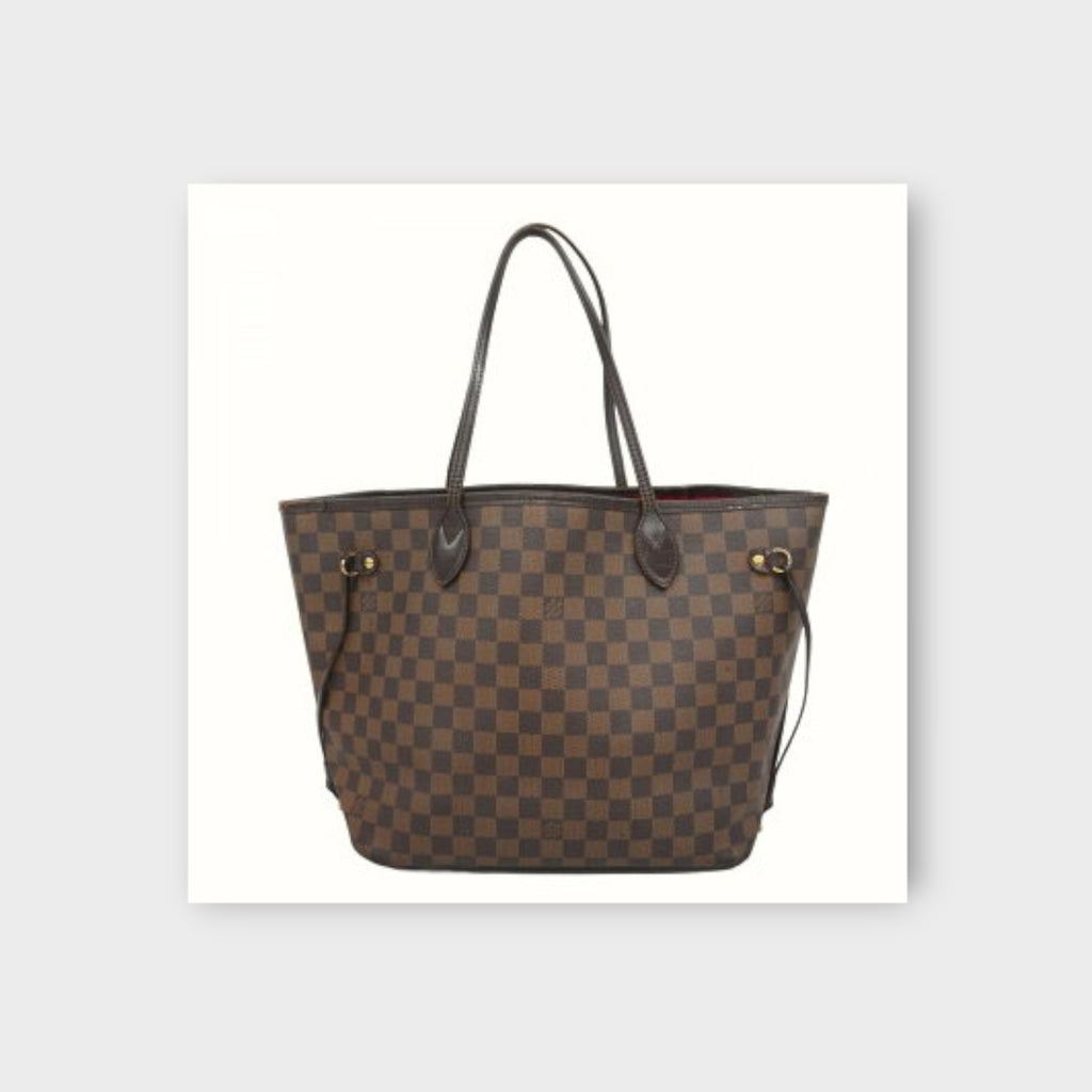Louis Vuitton Tote Bag Damier Neverfull MM N40599 Ebene Ladies【B】