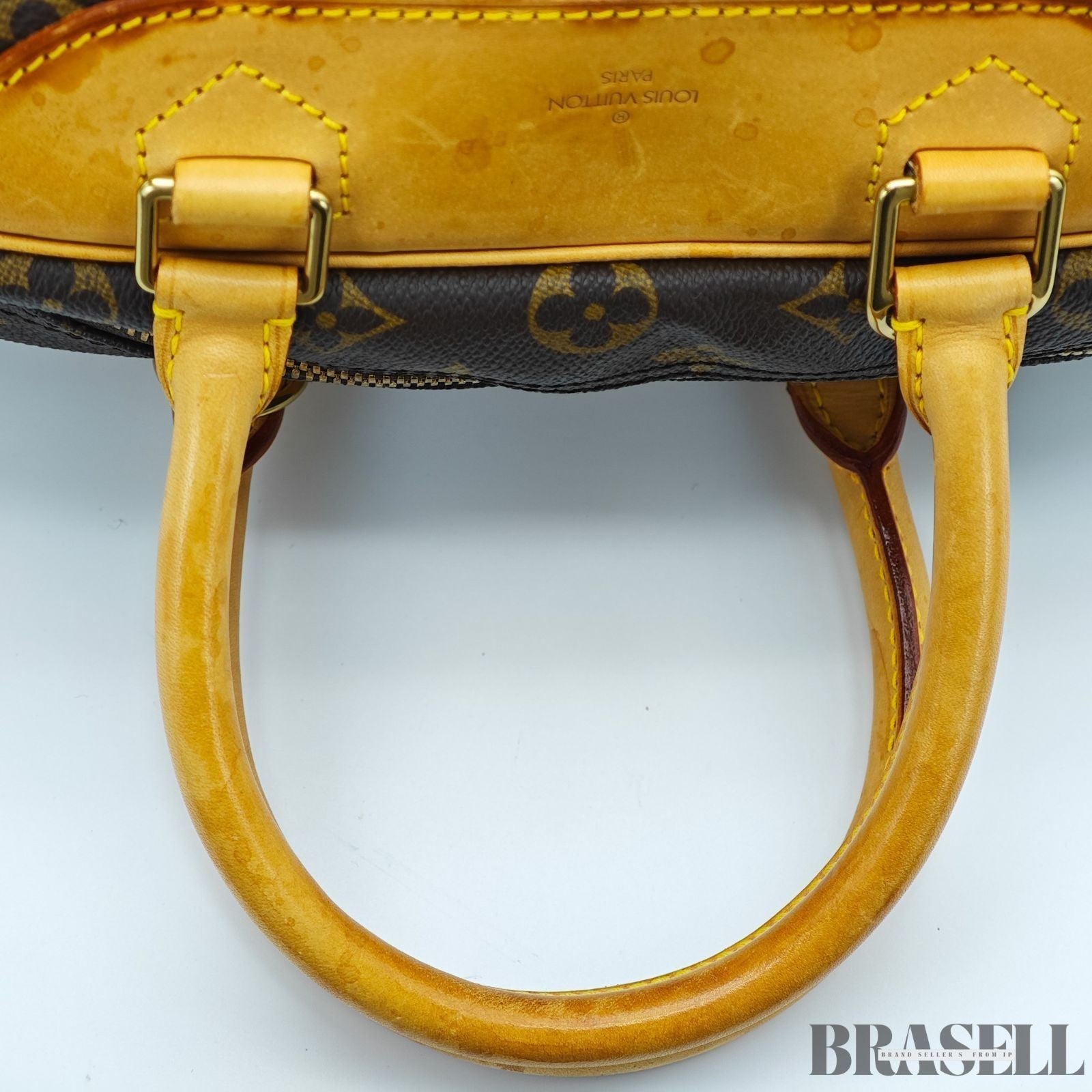 LOUIS VUITTON Deauville M47270 Monogram Travel Handbag Large Brown Unisex