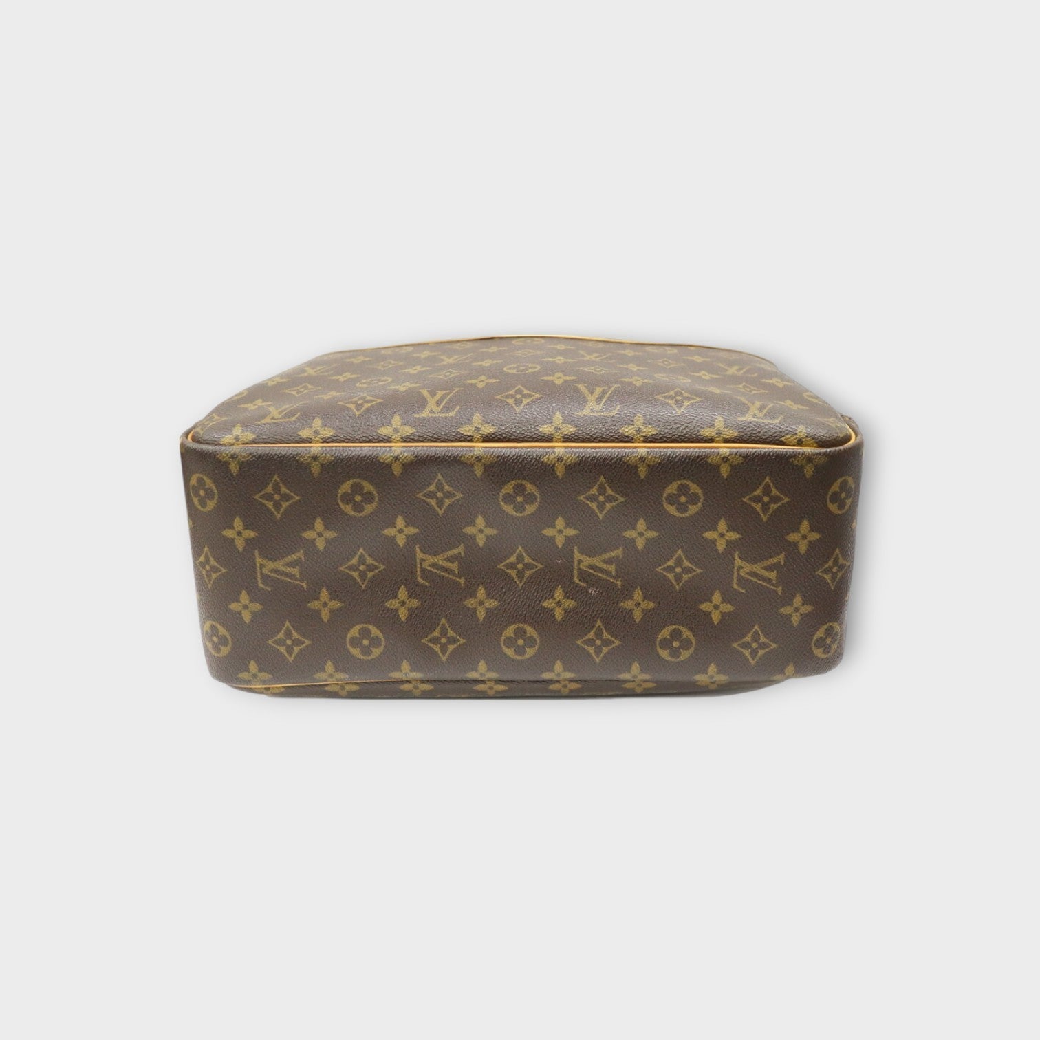 Louis Vuitton M47270 Bowling Vanity Deauville Brown PVC Leather【B】