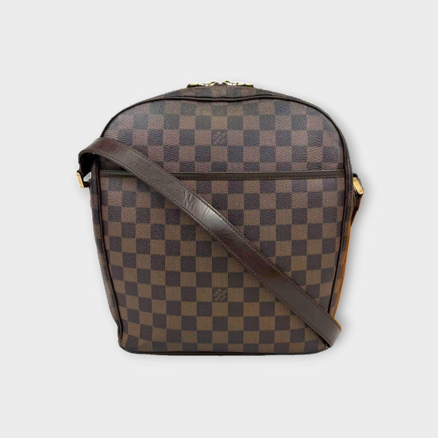 Louis Vuitton Ipanema GM One Shoulder Bag Damier Leather N51292 Brown 【B】