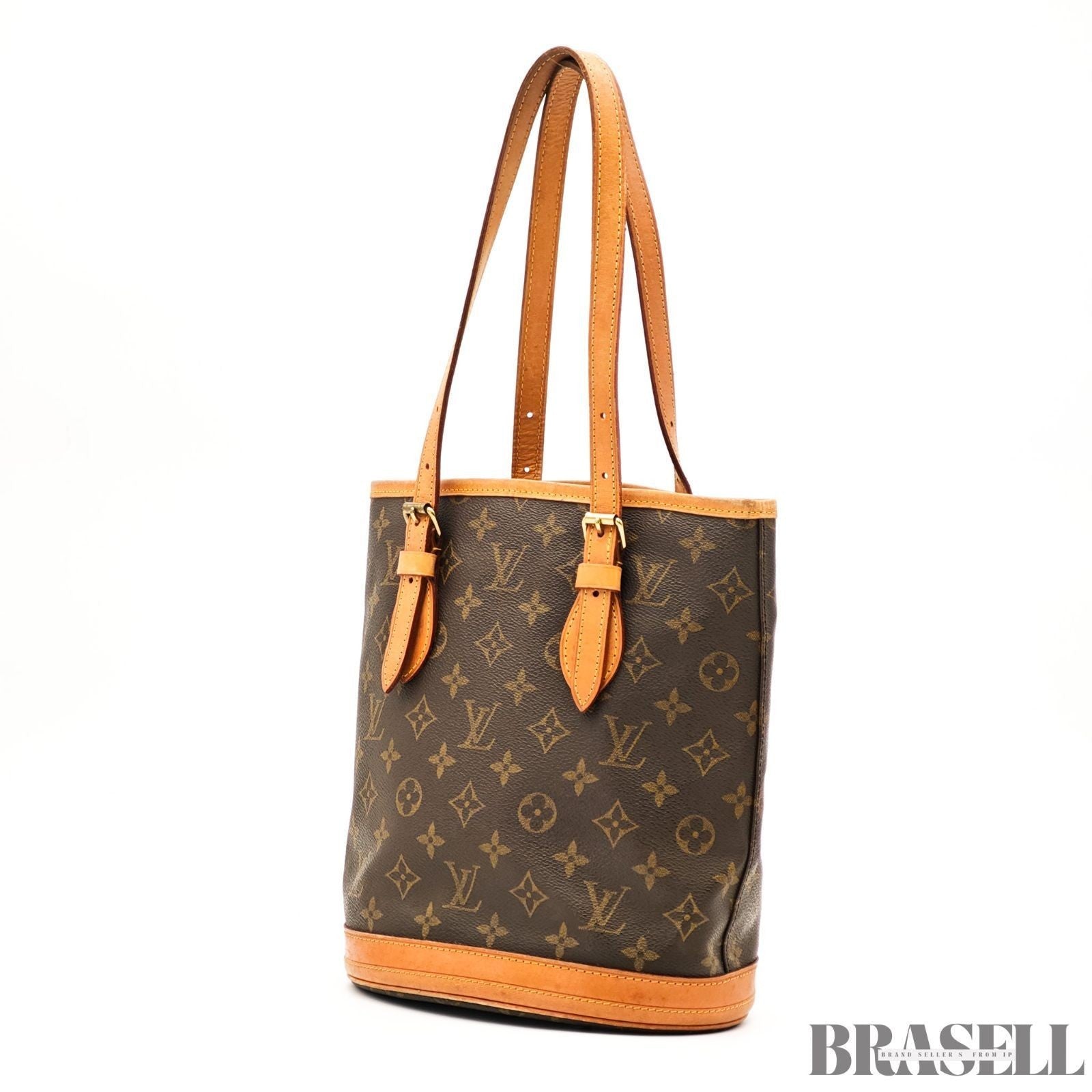 Louis Vuitton Bucket PM Bucket 23 M42238 Tote Bag Bucket Bag Brown Women