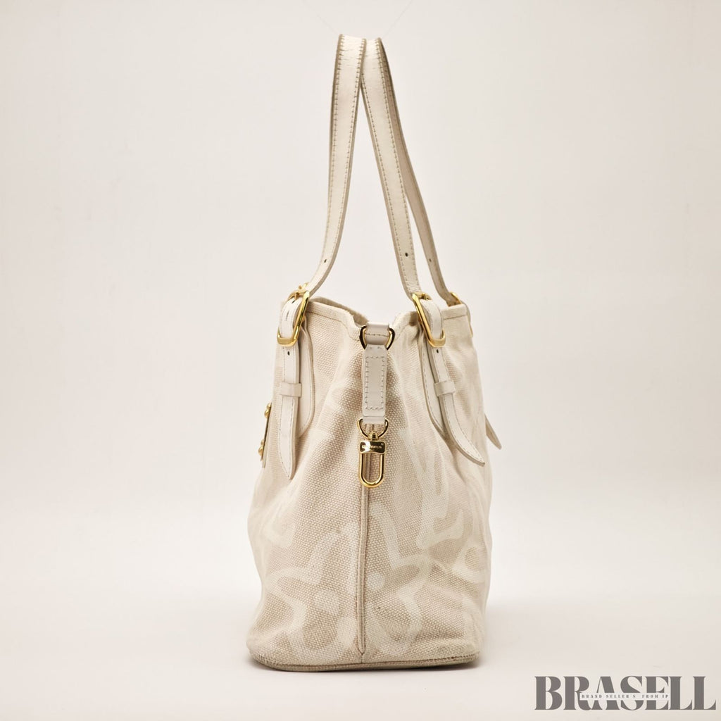 Louis Vuitton Tahitienne PM M95674 Tote Bag Large Capacity Sable Beige
