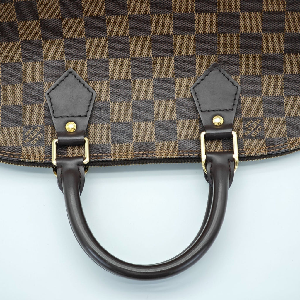 LOUIS VUITTON Damier Ebene Alma N51131 Handbag Brown Women's