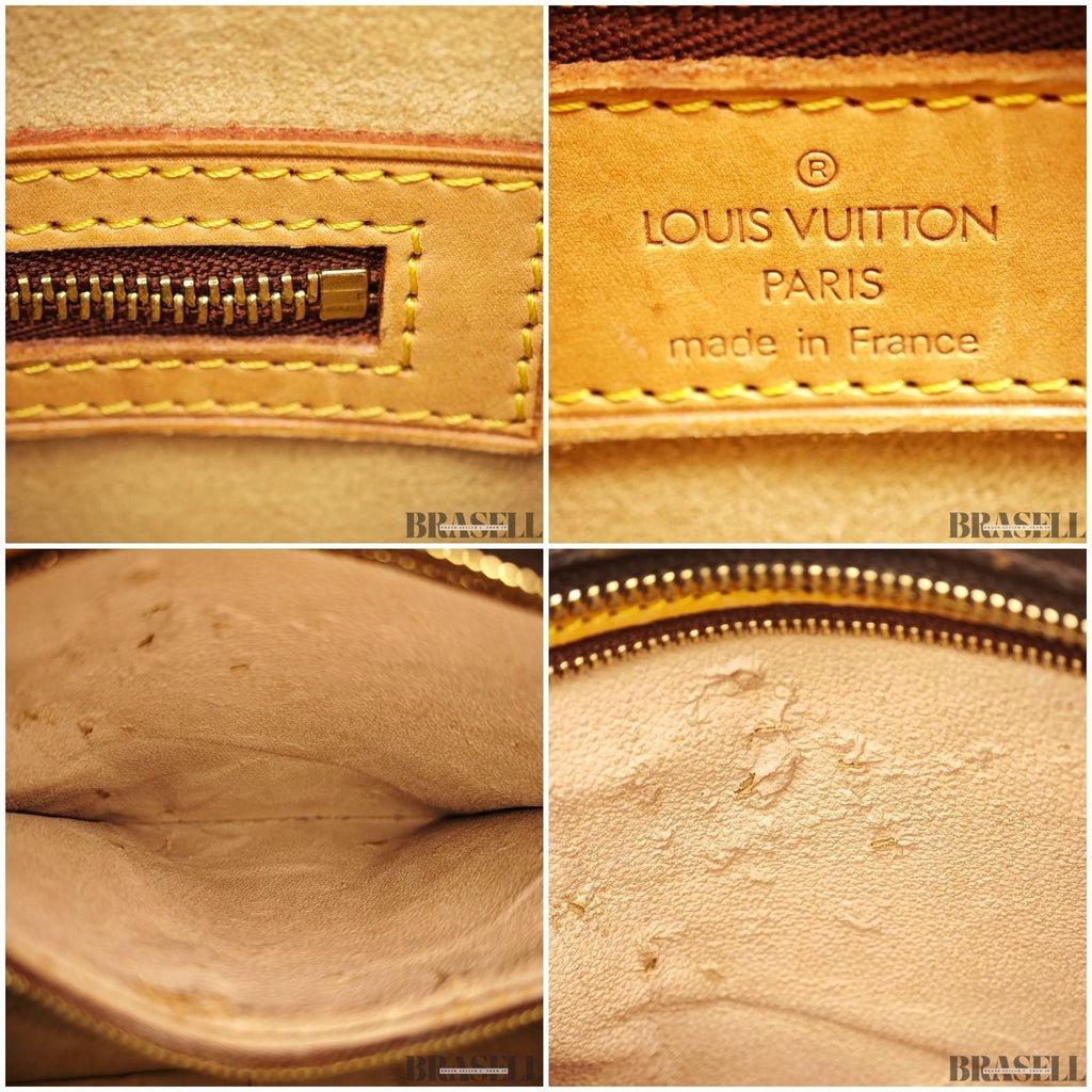 Louis Vuitton Luco M51155 Bag Tote Bag Commuter Monogram Canvas Large Brown