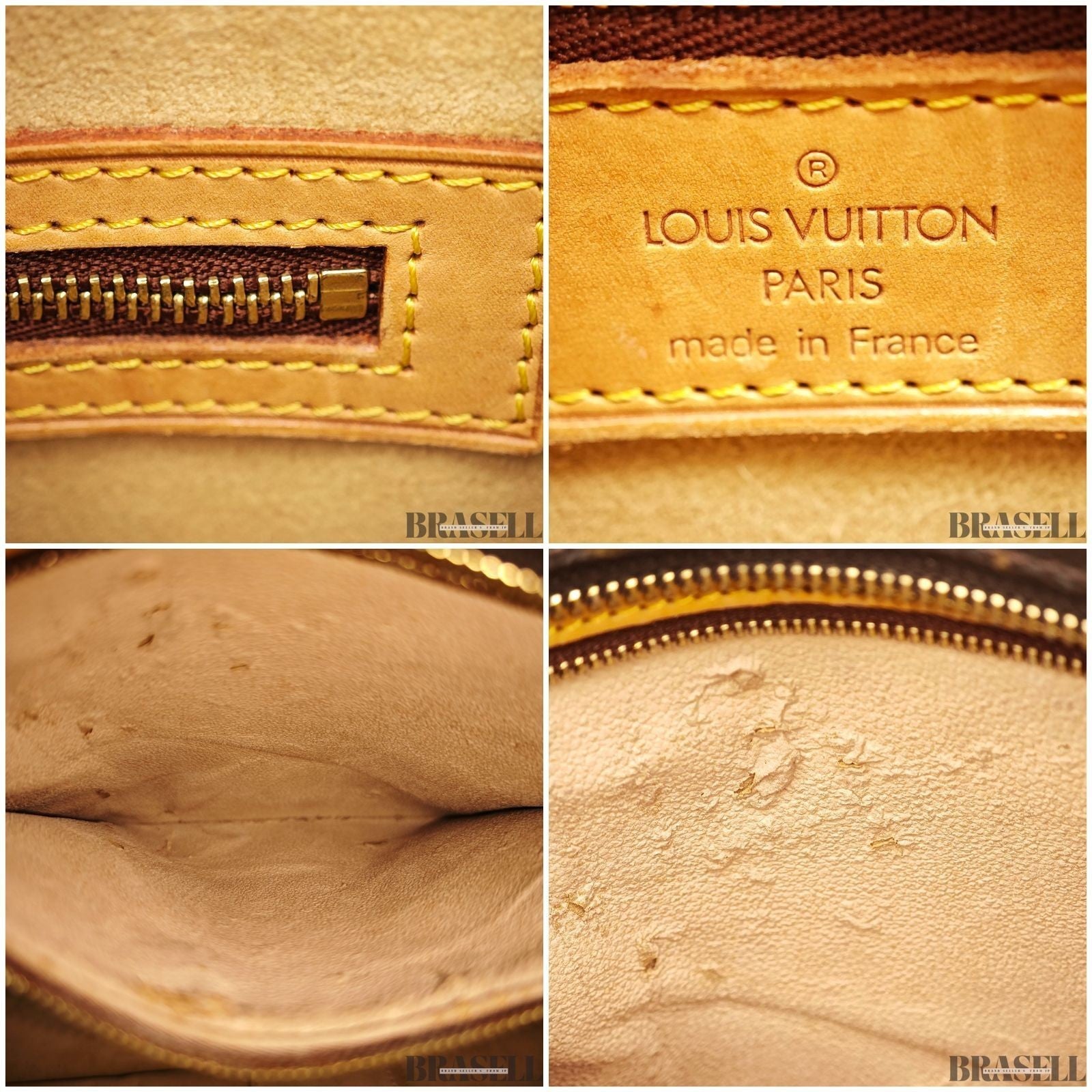 Louis Vuitton Luco M51155 Bag Tote Bag Commuter Monogram Canvas Large Brown