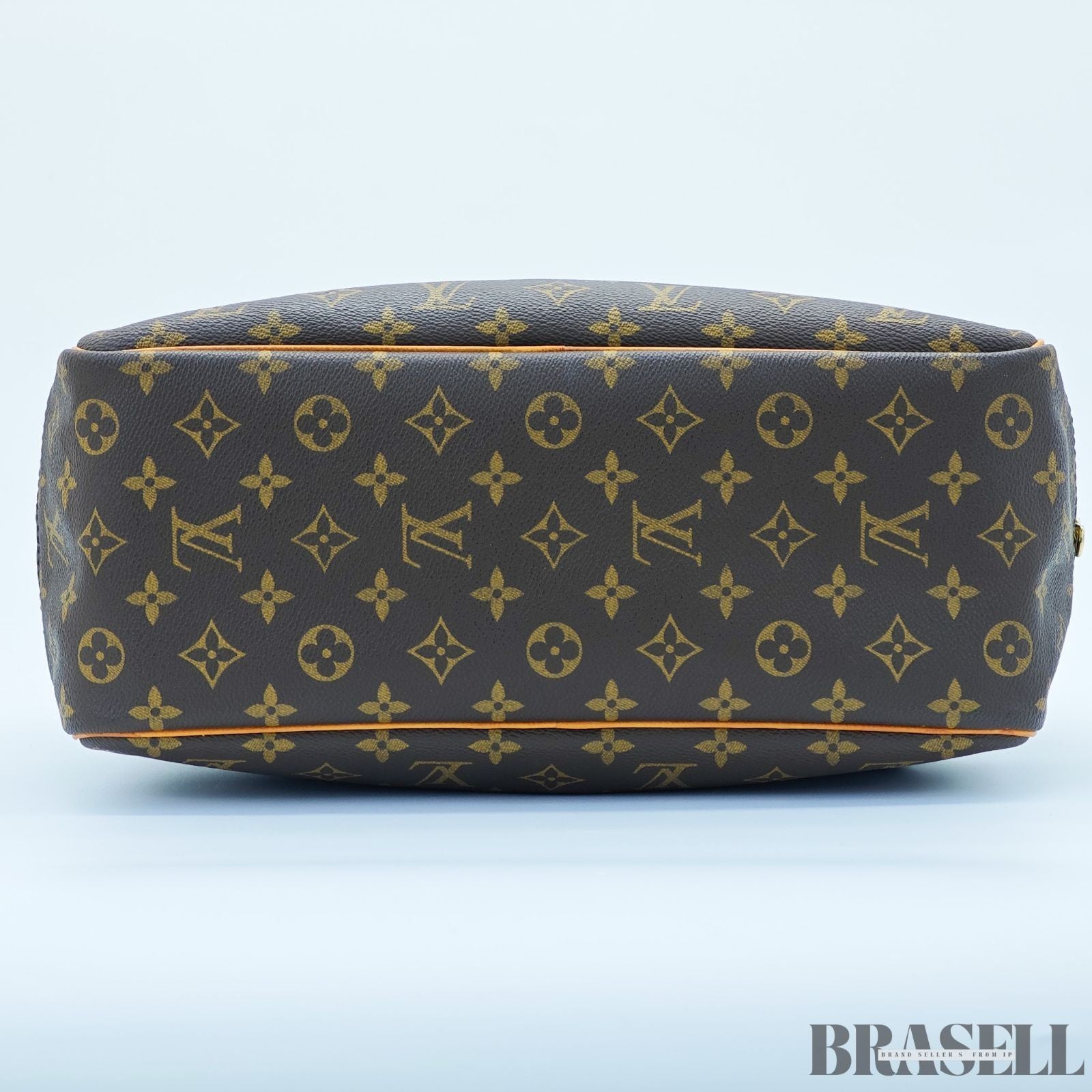 LOUIS VUITTON Deauville M47270 Monogram Travel Handbag Large Brown Unisex
