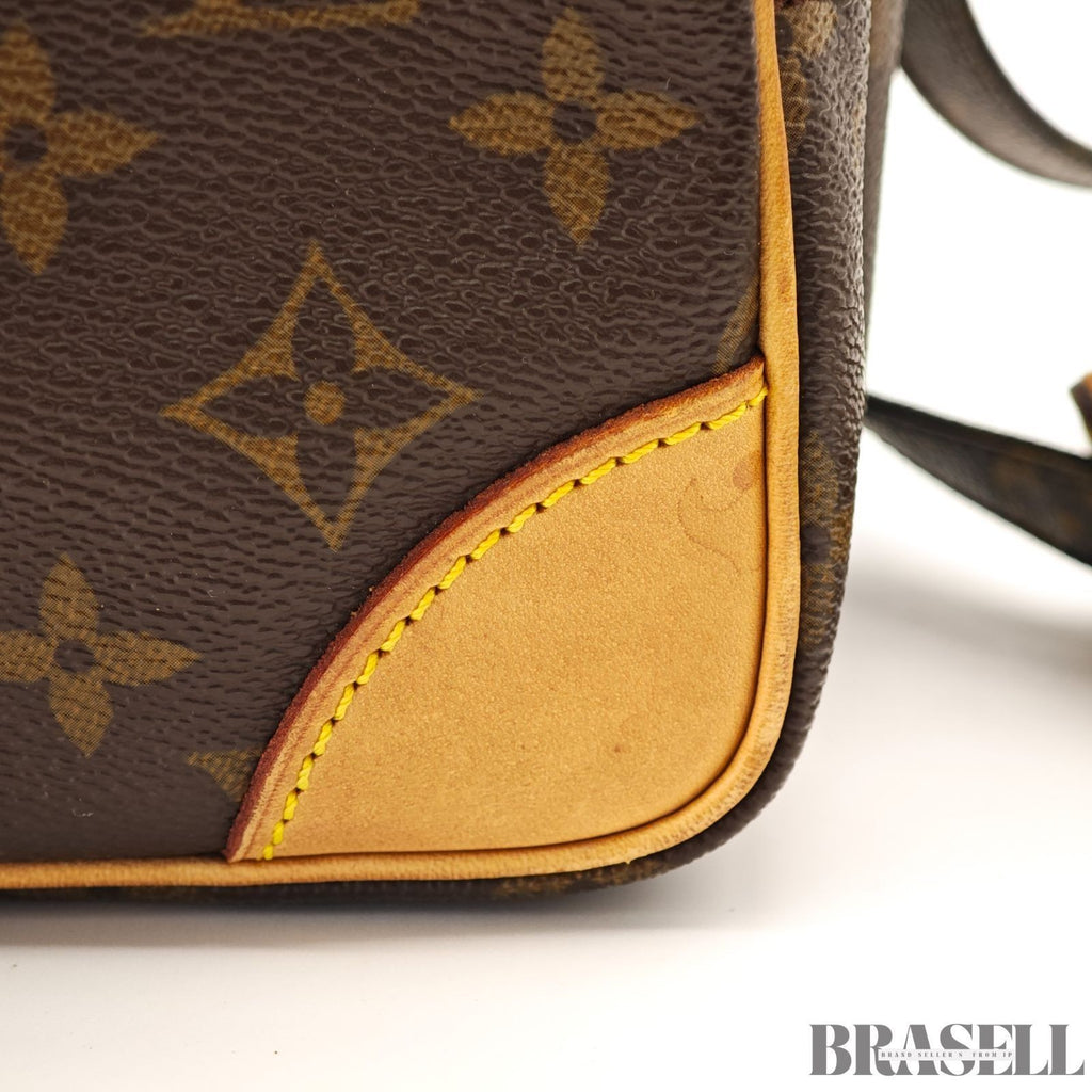 LOUIS VUITTON Amazon Crossbody Shoulder Bag Monogram Leather Brown M45236 Women