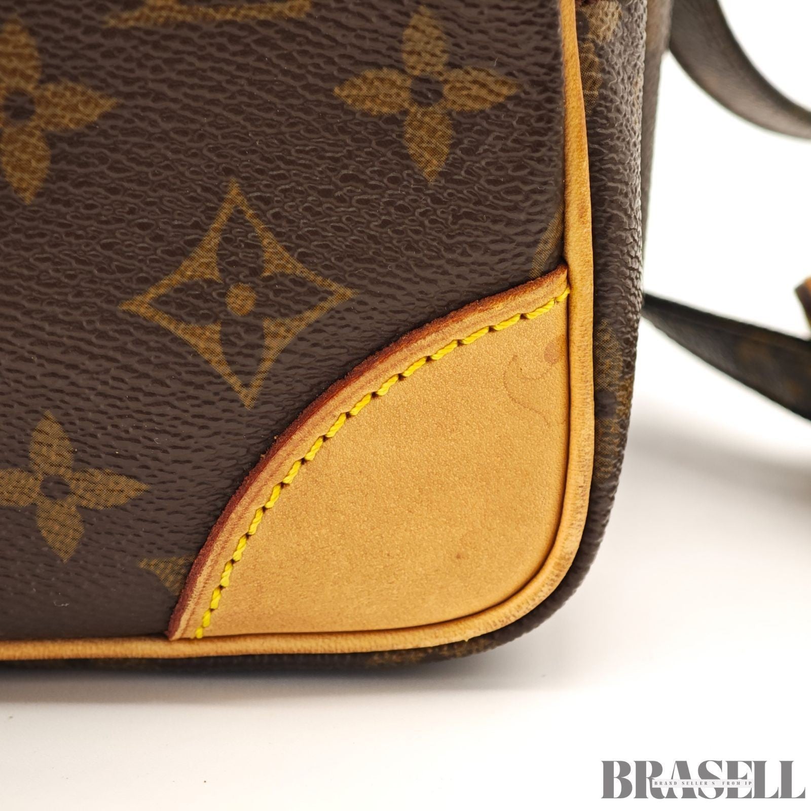LOUIS VUITTON Amazon Crossbody Shoulder Bag Monogram Leather Brown M45236 Women