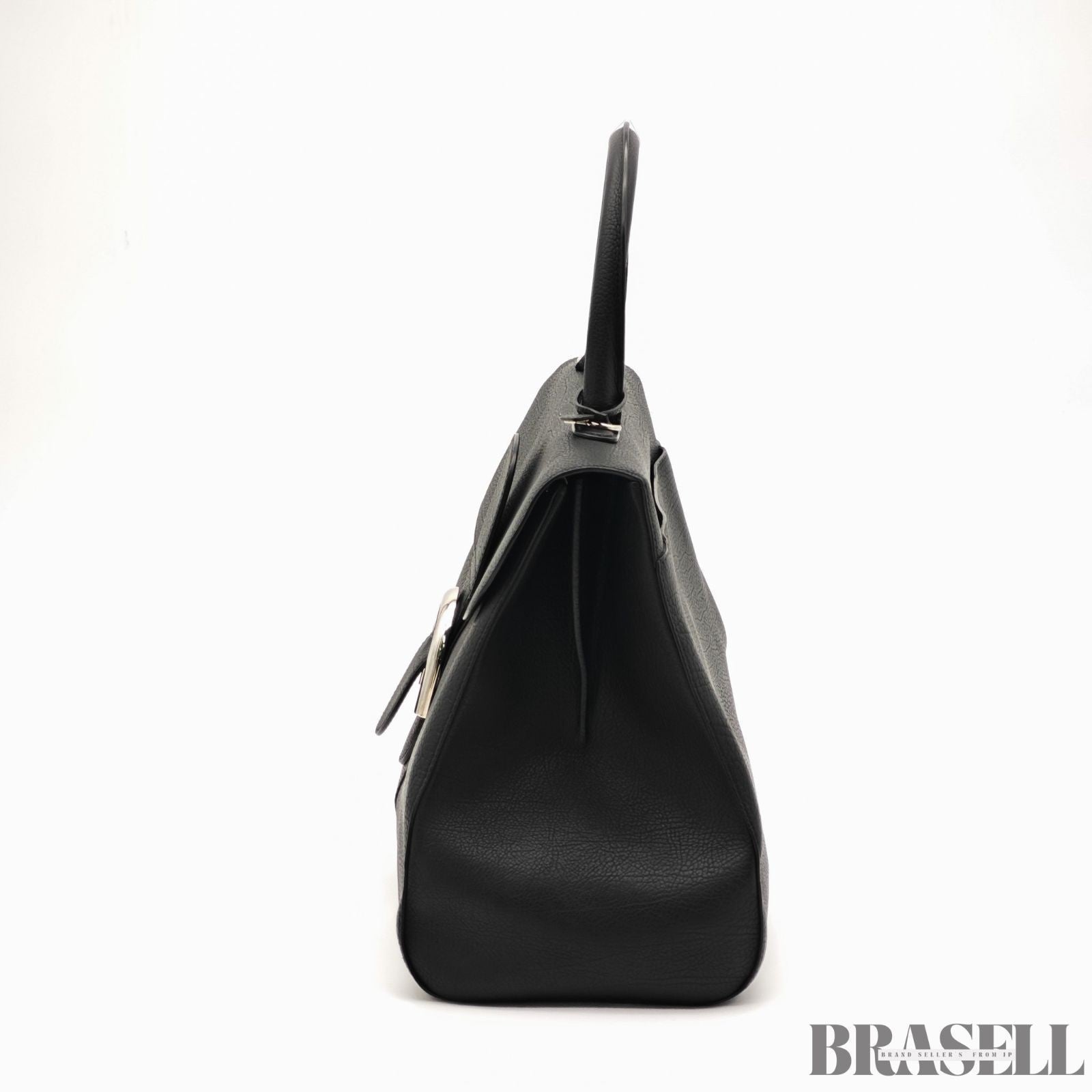 Delvaux Brillant MM Handbag Shoulder Bag 2-Way Black Women’s With Dust Bag