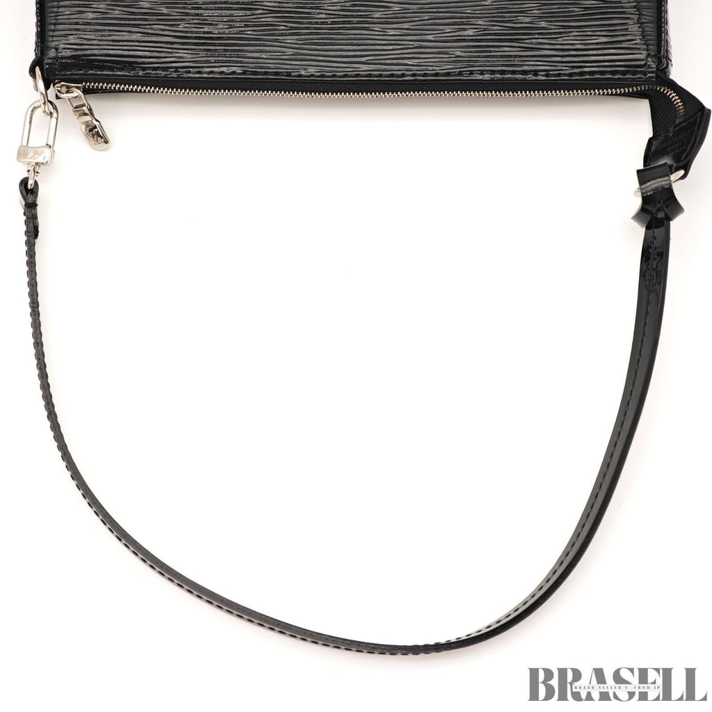 Louis Vuitton Electric Pochette Accessoires M4080N Handbag Mini Leather Noir