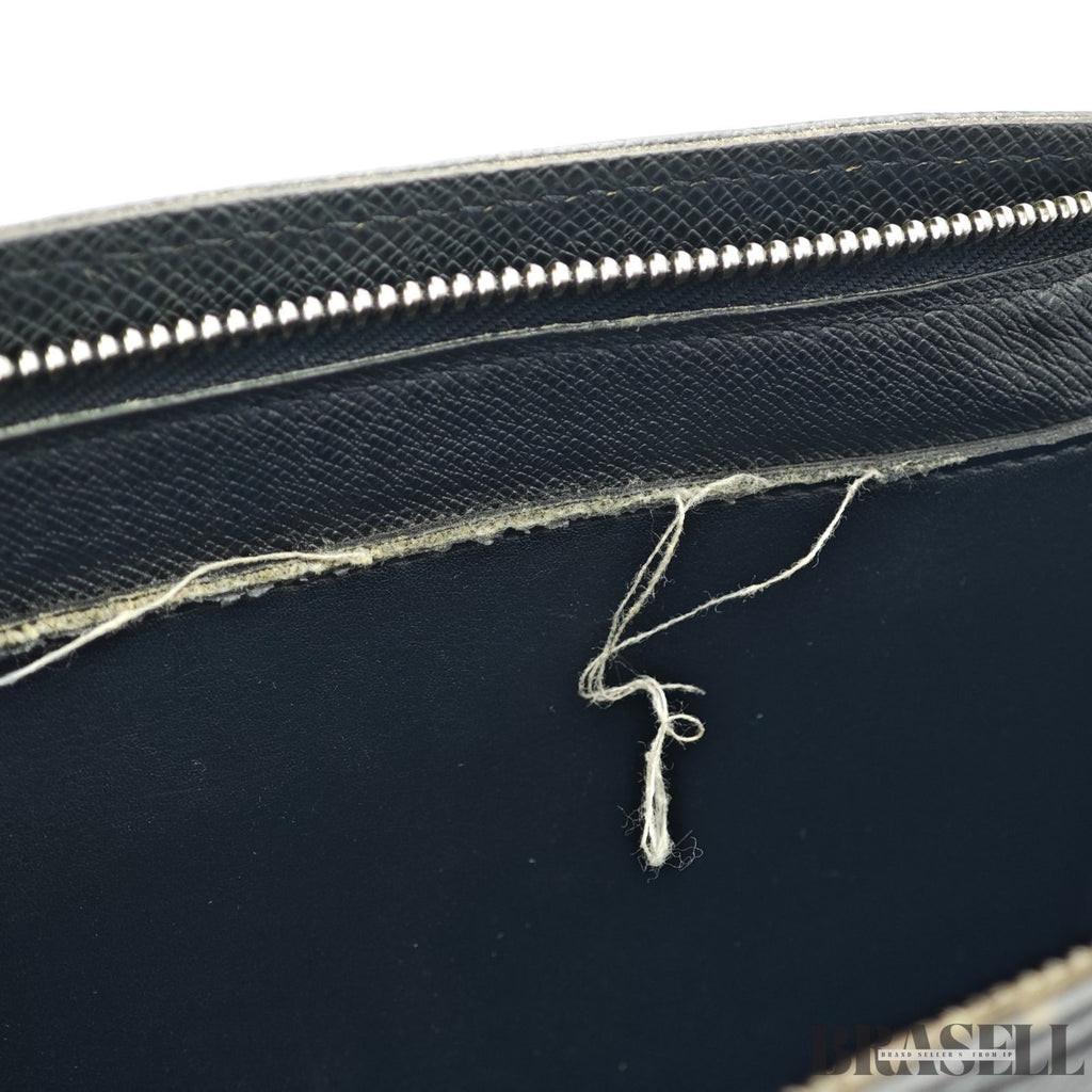 LOUIS VUITTON Taiga Porte-Documents Rosan M30052 Black Briefcase Men and Women