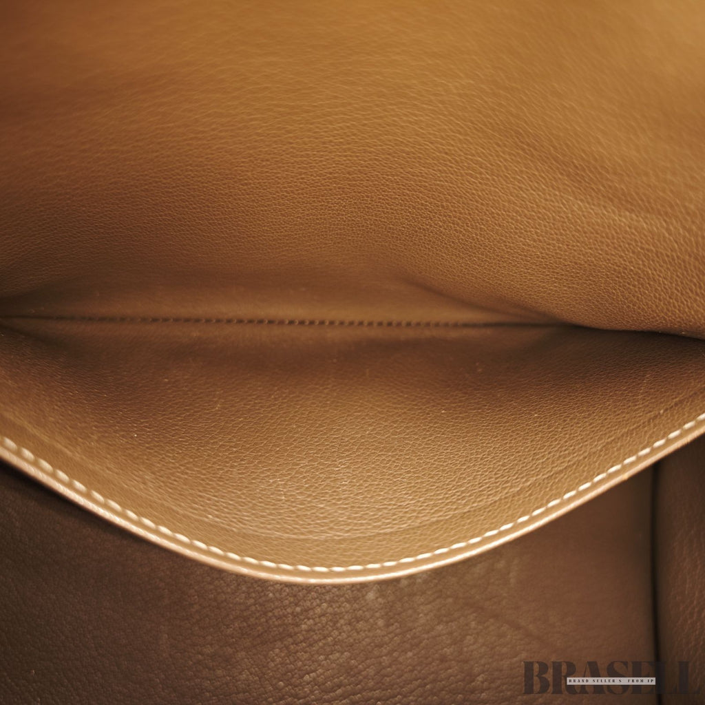 Hermes Birkin 30 Etoupe Togo Leather Tote Handbag Women Authentic Bag w/Box