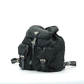 PRADA Tessuto Nylon Backpack M212500 Black with Guarantee Card