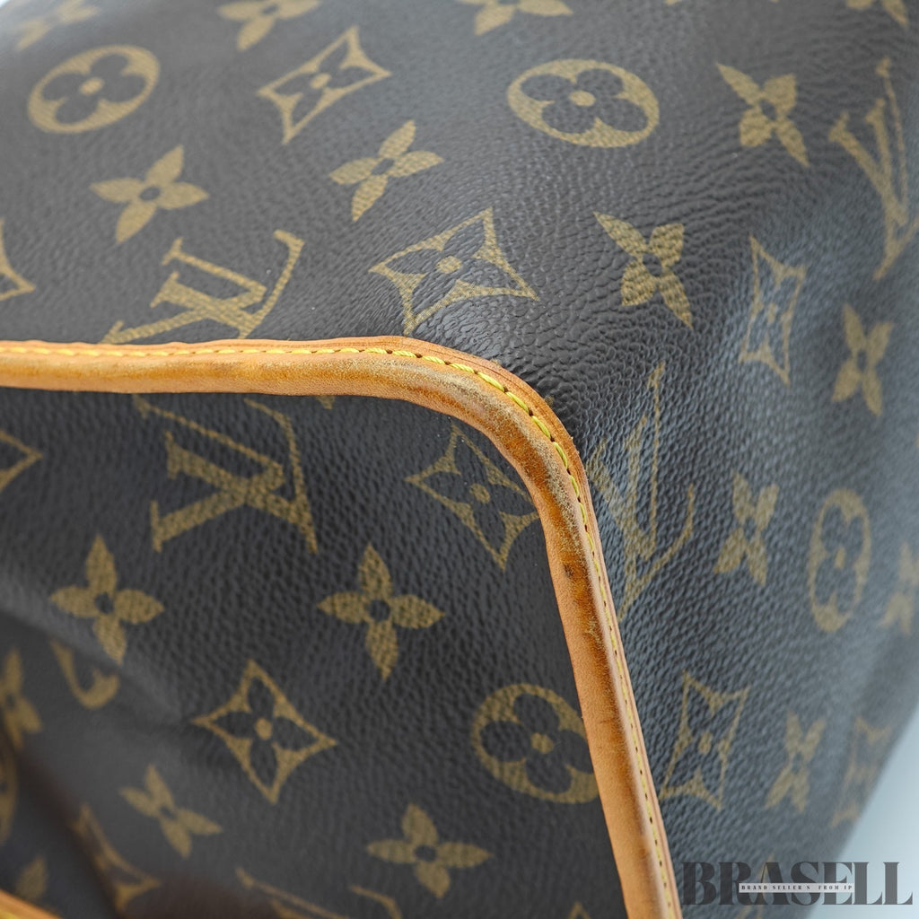 LOUIS VUITTON Popincourt Au Tote Bag Monogram M40007 Canvas Brown