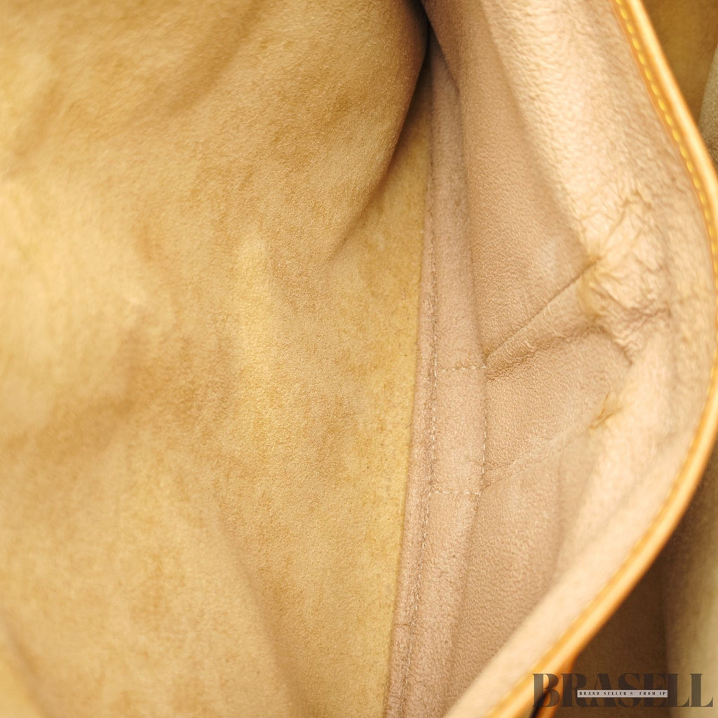 Louis Vuitton Monogram Rivoli M53380 Business Bag Handbag Brown Canvas Unisex