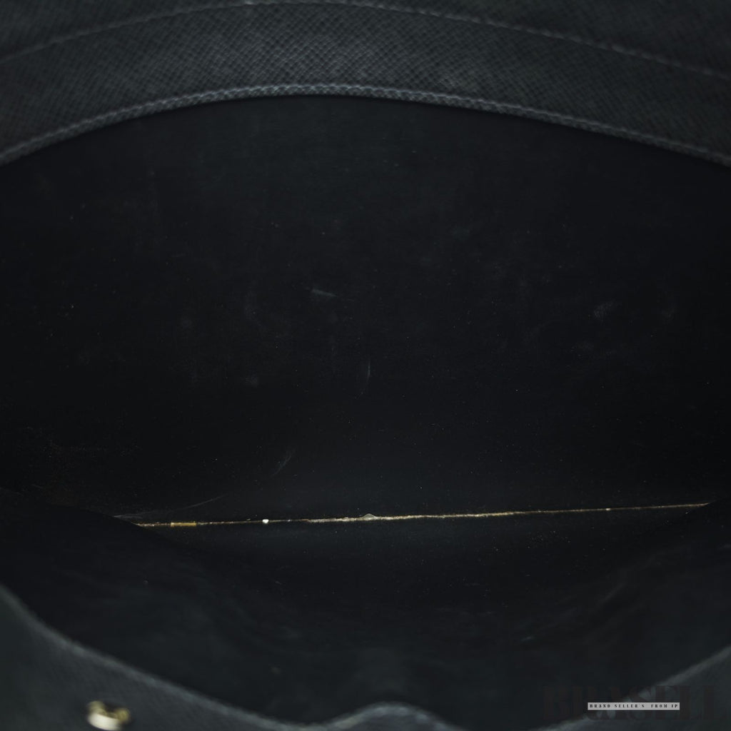 LOUIS VUITTON Taiga Porte-Documents Rosan M30052 Black Briefcase Men and Women