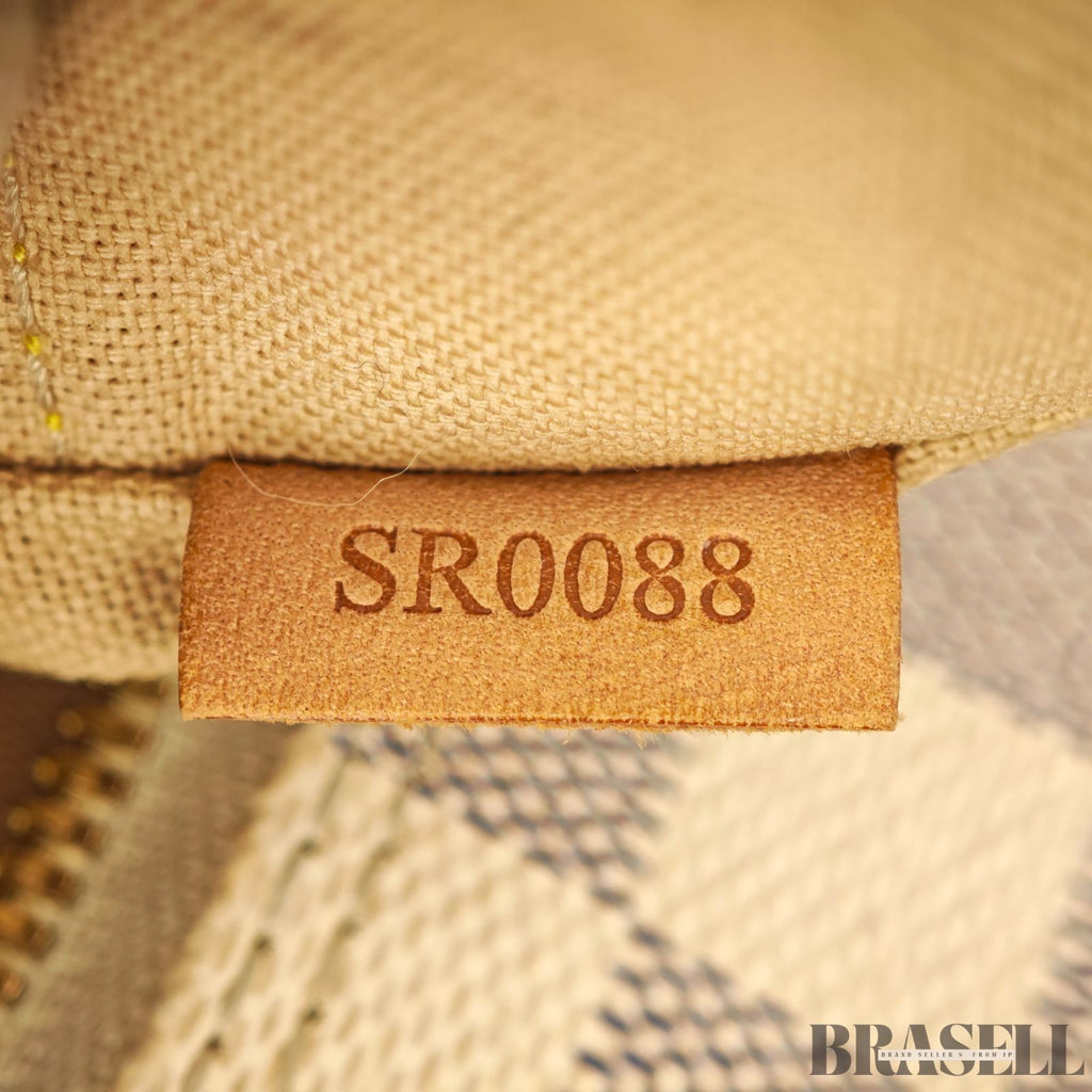 Louis Vuitton Damier Azur Naviglio N51189 Messenger Bag Shoulder Bag Off White