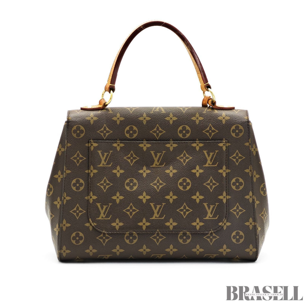 Louis Vuitton Cluny M42735 Damier Azur Handbag Shoulder Bag 2Way Flap Brown
