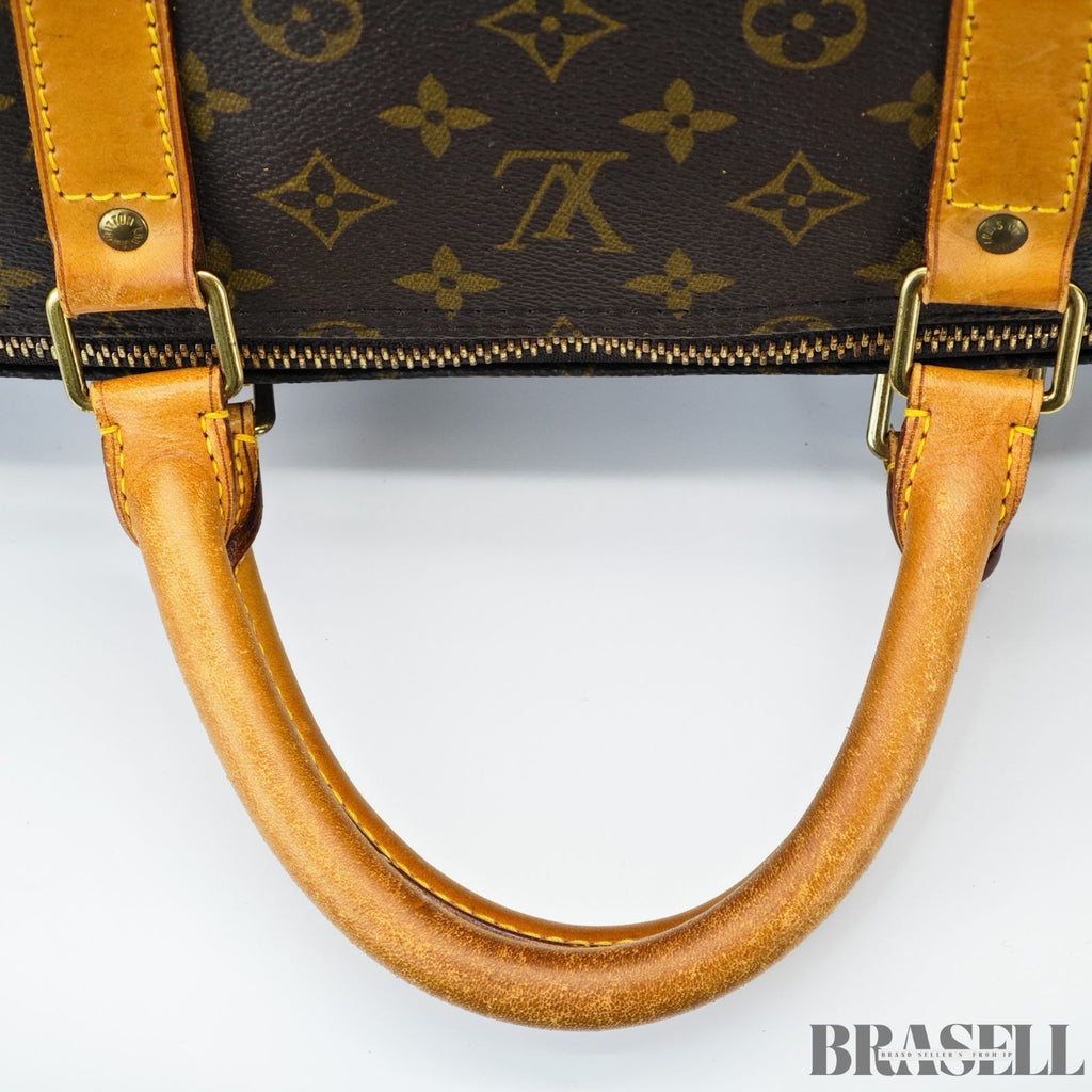 LOUIS VUITTON Keepall 60cm M41422 Boston Bag Large Capacity Marron Gold Hardware